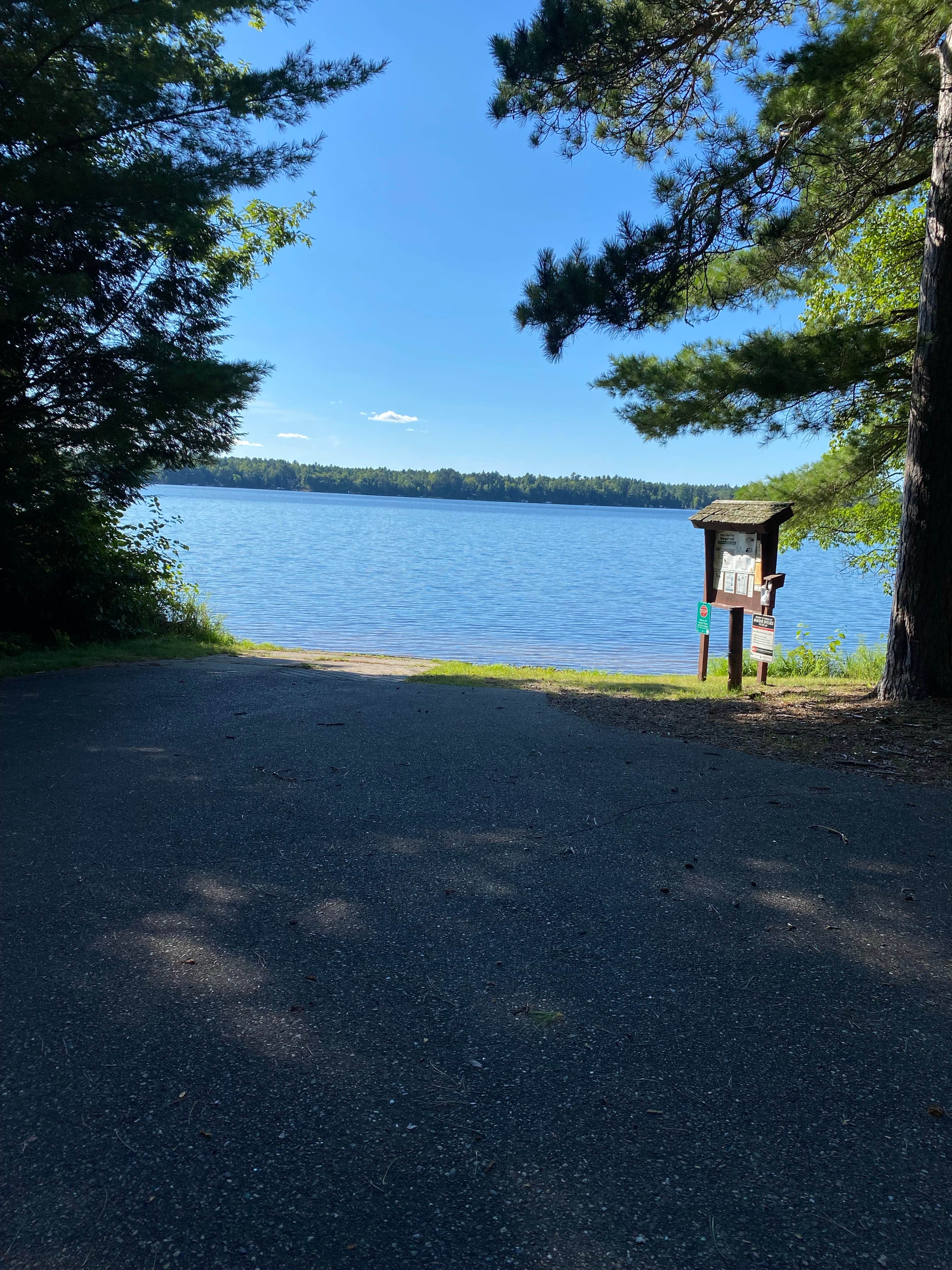 Camper-submitted photo at Sevenmile Lake near Minocqua, WI