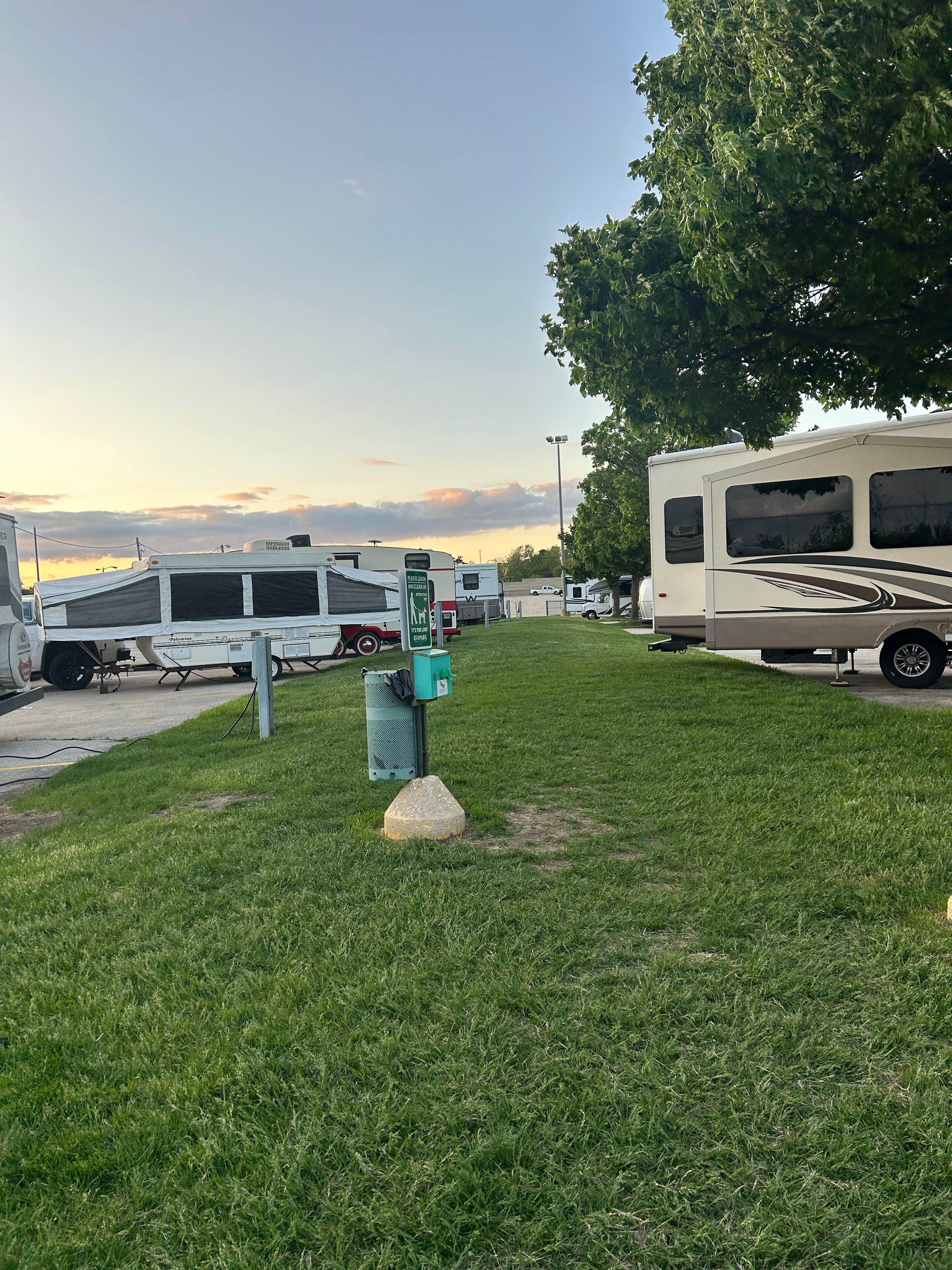 Camper-submitted photo at Wisconsin State Fair RV Park near Oak Creek, WI