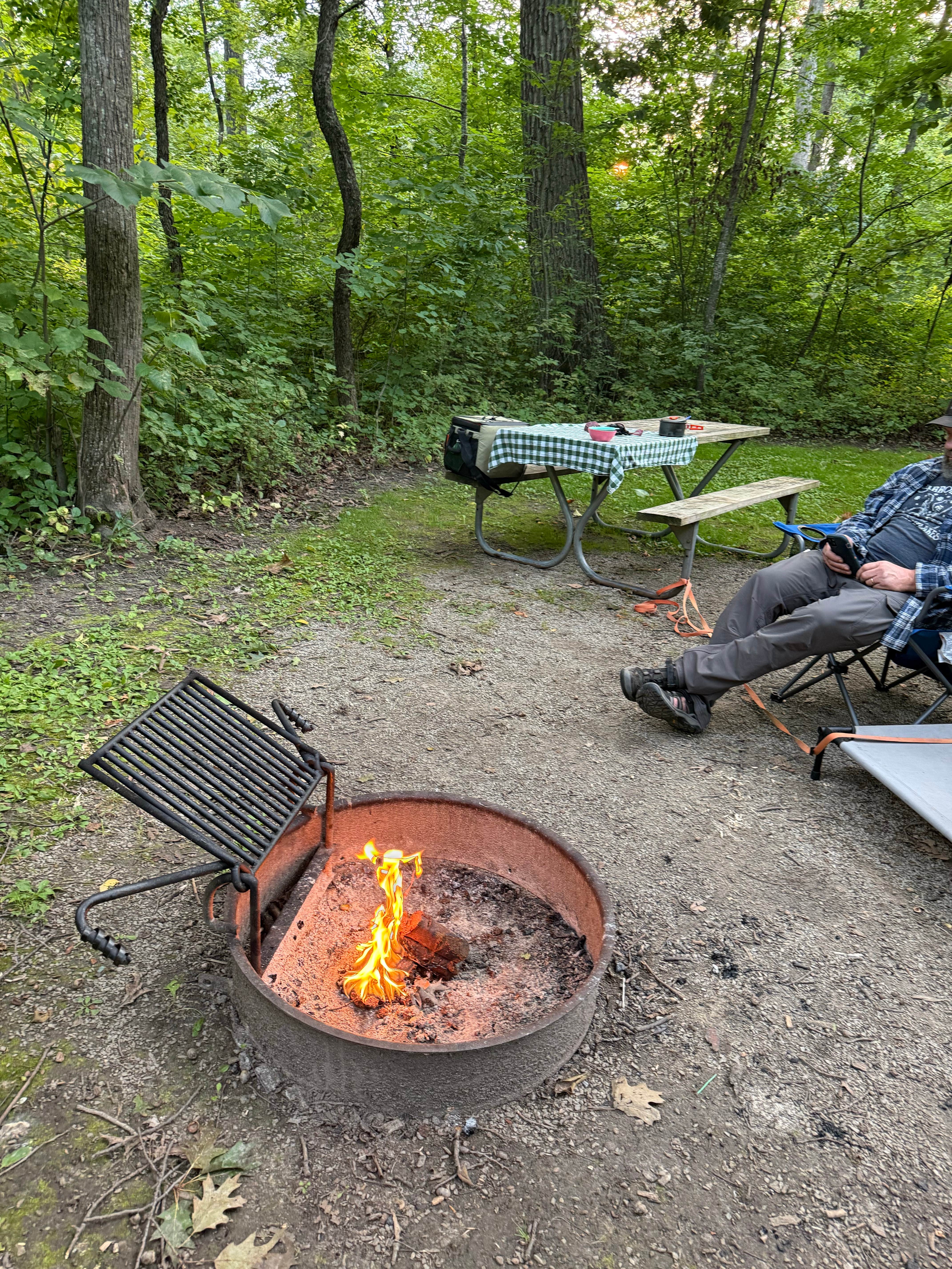 Camper-submitted photo at Waupun Park Campground near Beaver Dam, WI