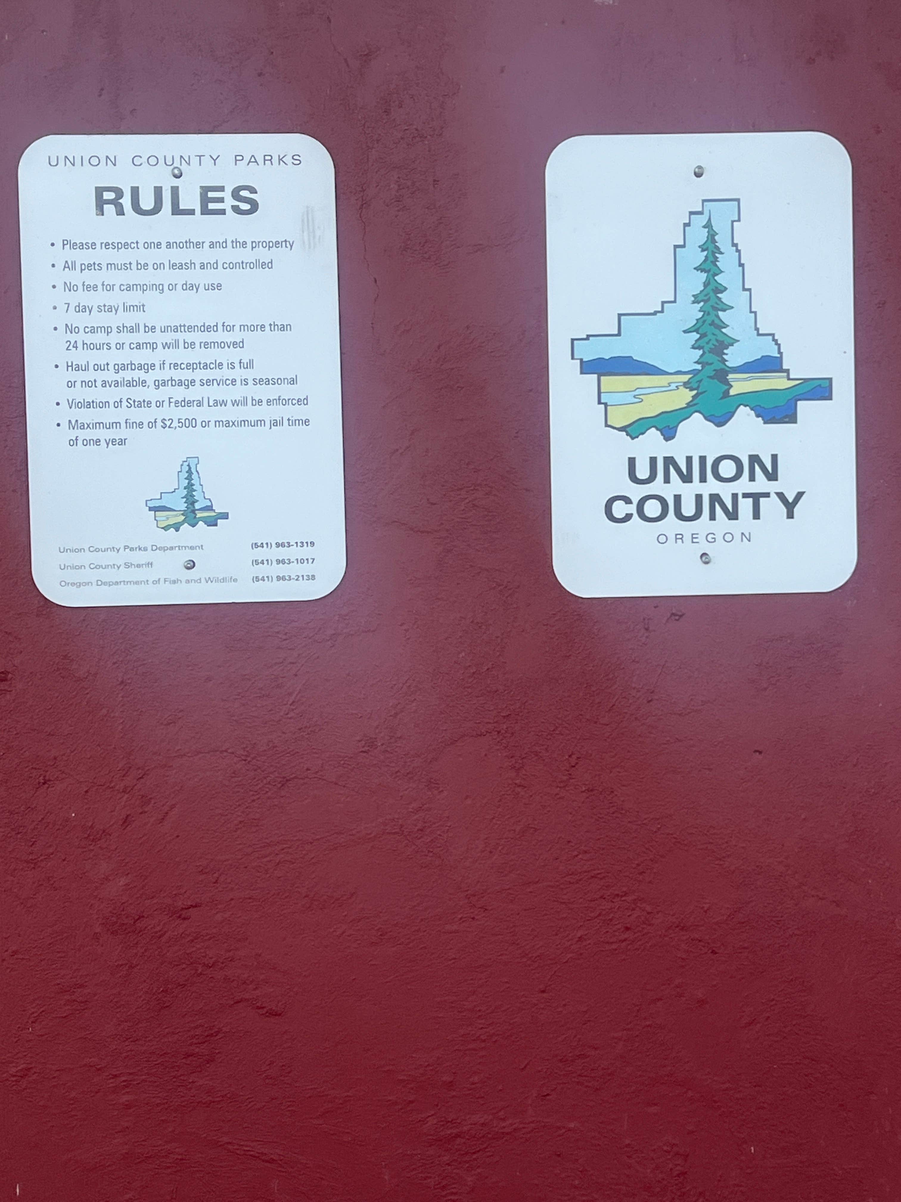 Camper-submitted photo at Wolf Creek Reservoir near Elgin, OR