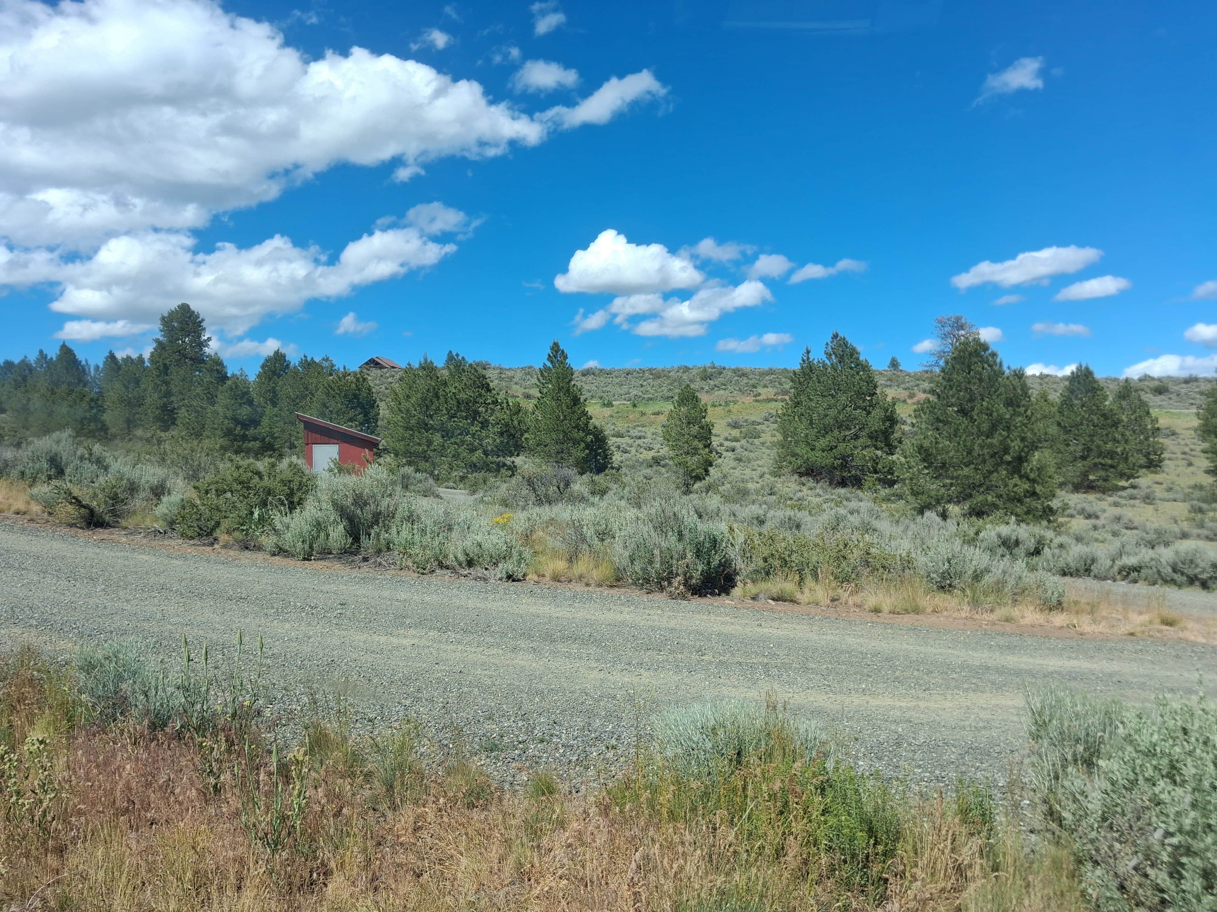 Vahste (.'s photo of a dispersed camping area at Wolf Creek Reservoir near Joseph, OR