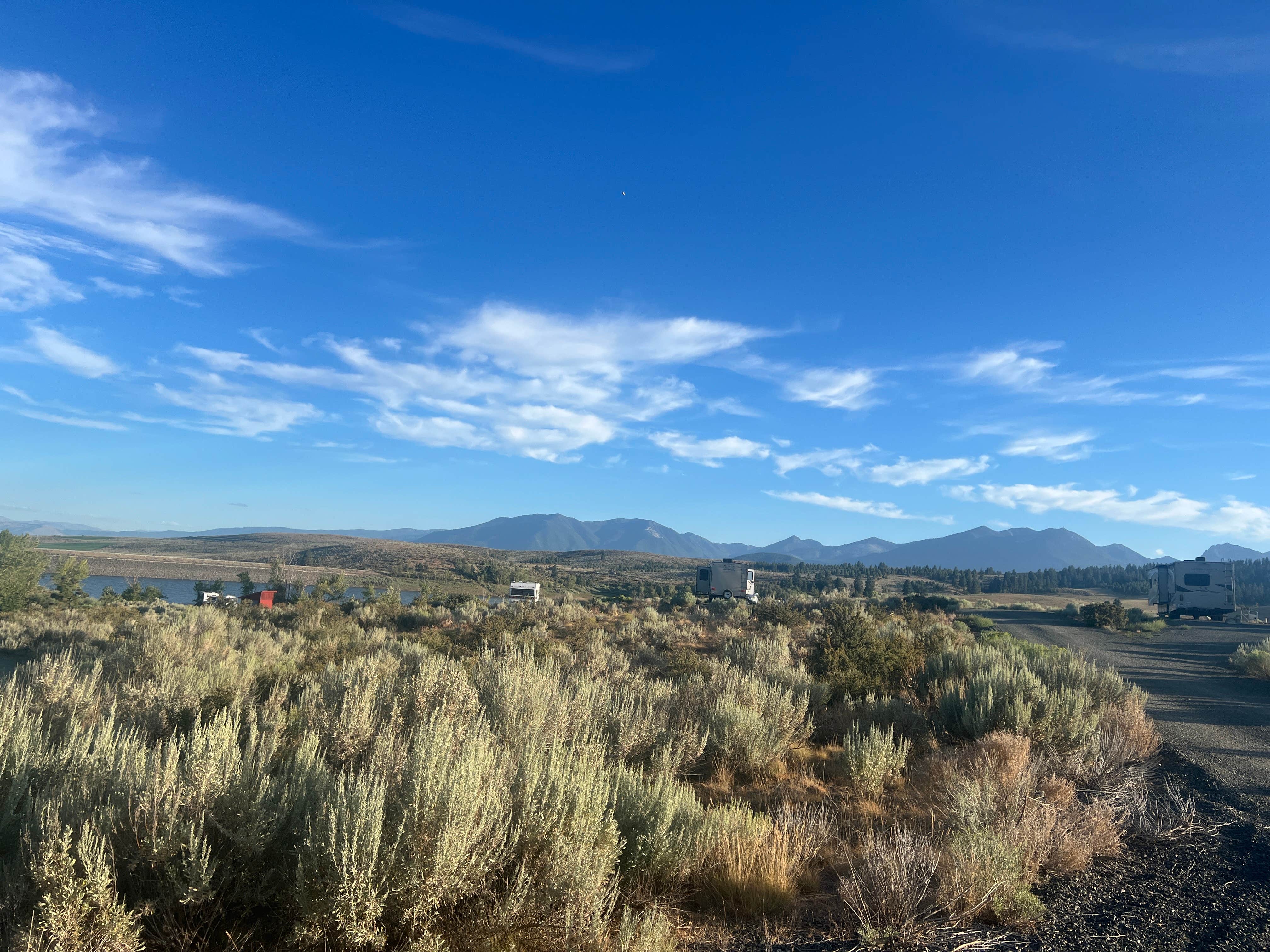 Camper-submitted photo at Wolf Creek Reservoir near Elgin, OR