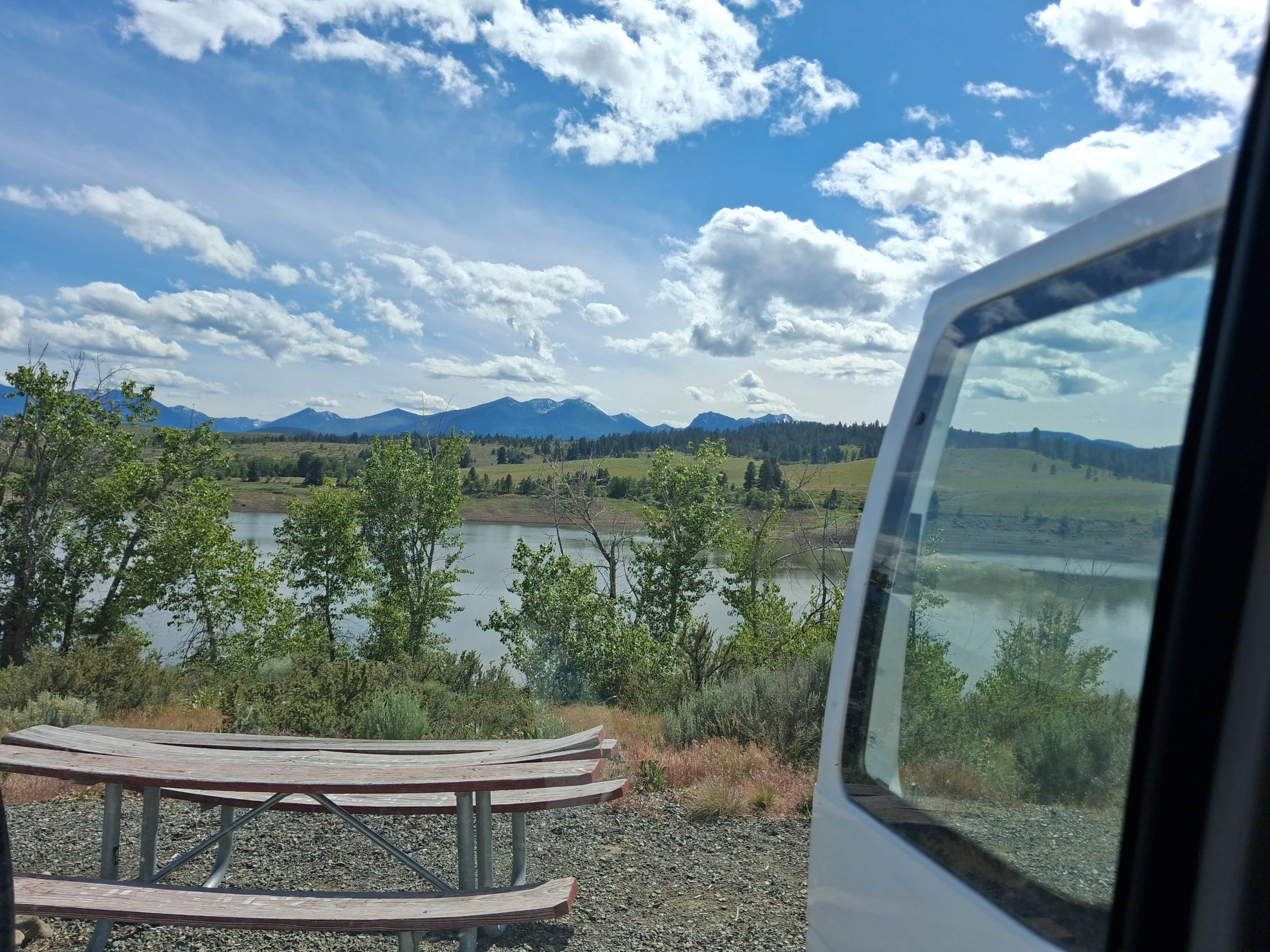 Camper-submitted photo at Wolf Creek Reservoir near Haines, OR