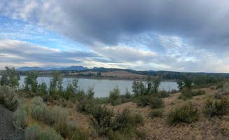 Paige P.'s photo of a dispersed camping area at Wolf Creek Reservoir near Summerville, OR