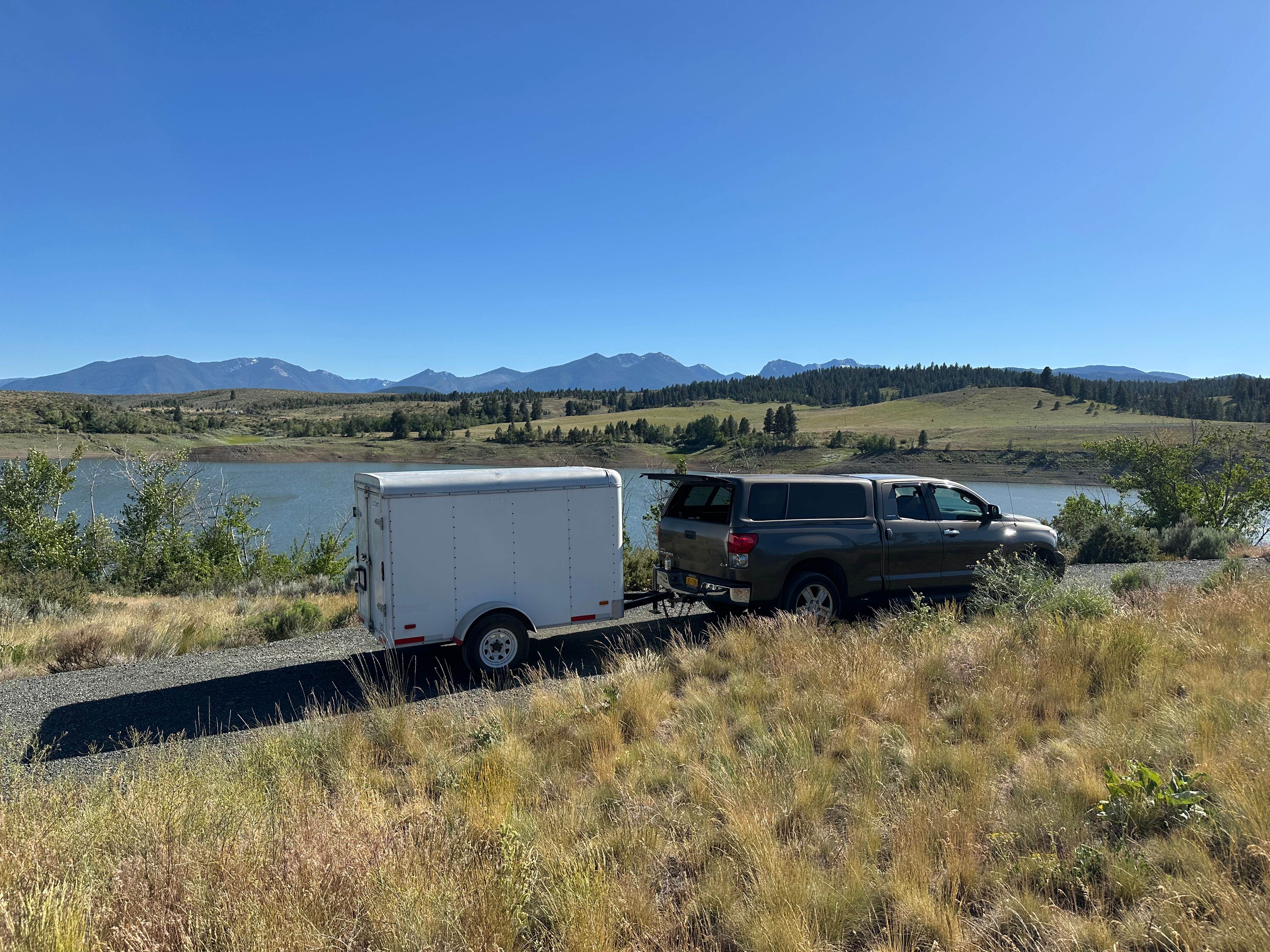 Camper-submitted photo at Wolf Creek Reservoir near North Powder, OR