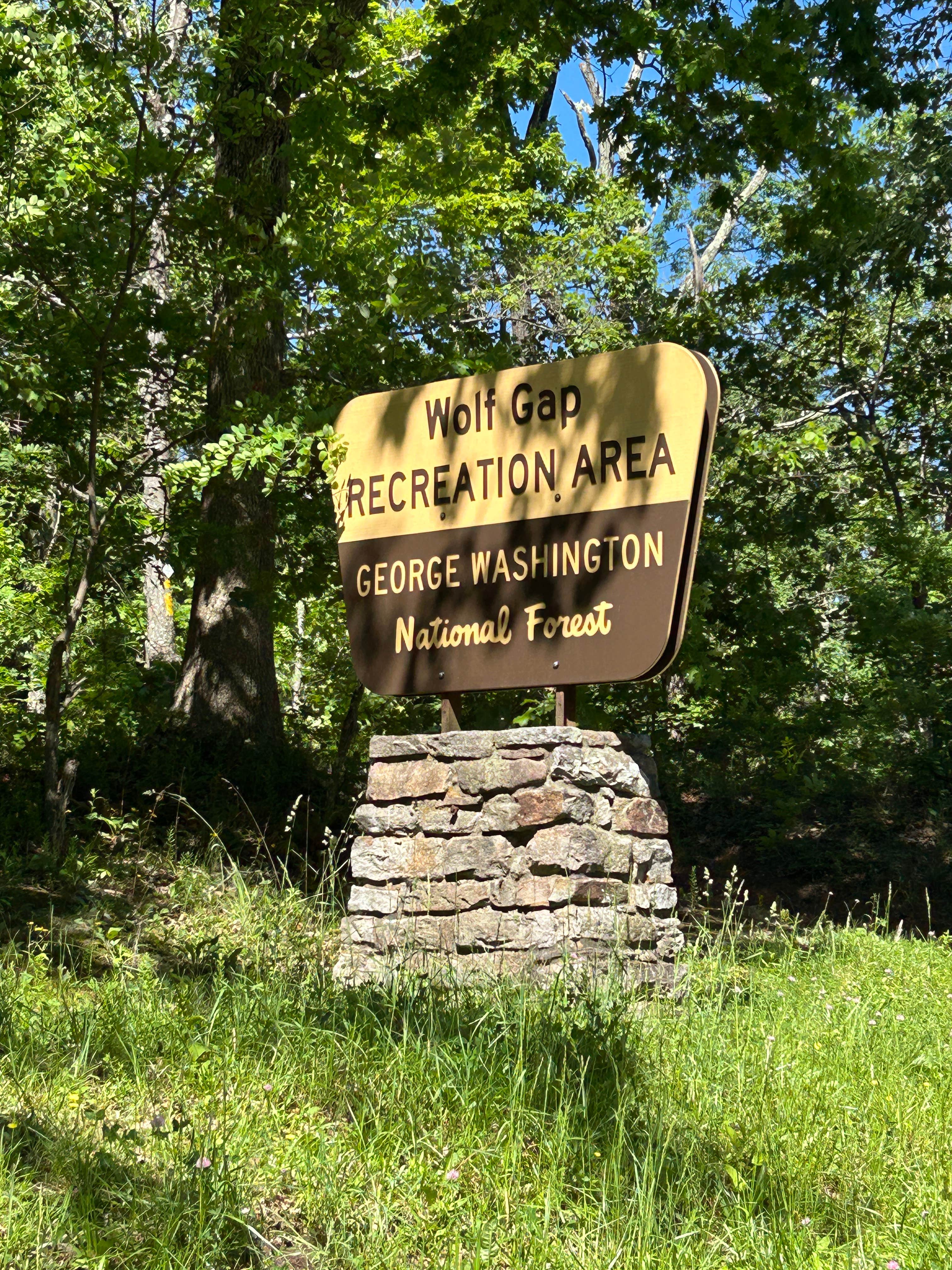Camper-submitted photo at Wolf Gap Recreation Area near Mathias, WV
