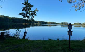 Kay K.'s photo of a dispersed camping area at Wolf Lake Campsite in Wisconsin