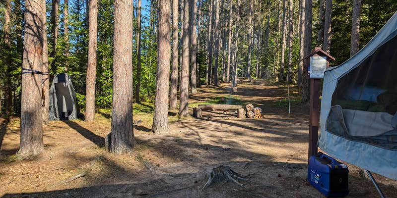 Camper submitted image from Wolf Lake Campsite