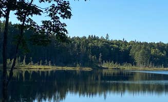 Kay K.'s photo of a dispersed camping area at Wolf Lake Campsite near Lakewood, WI