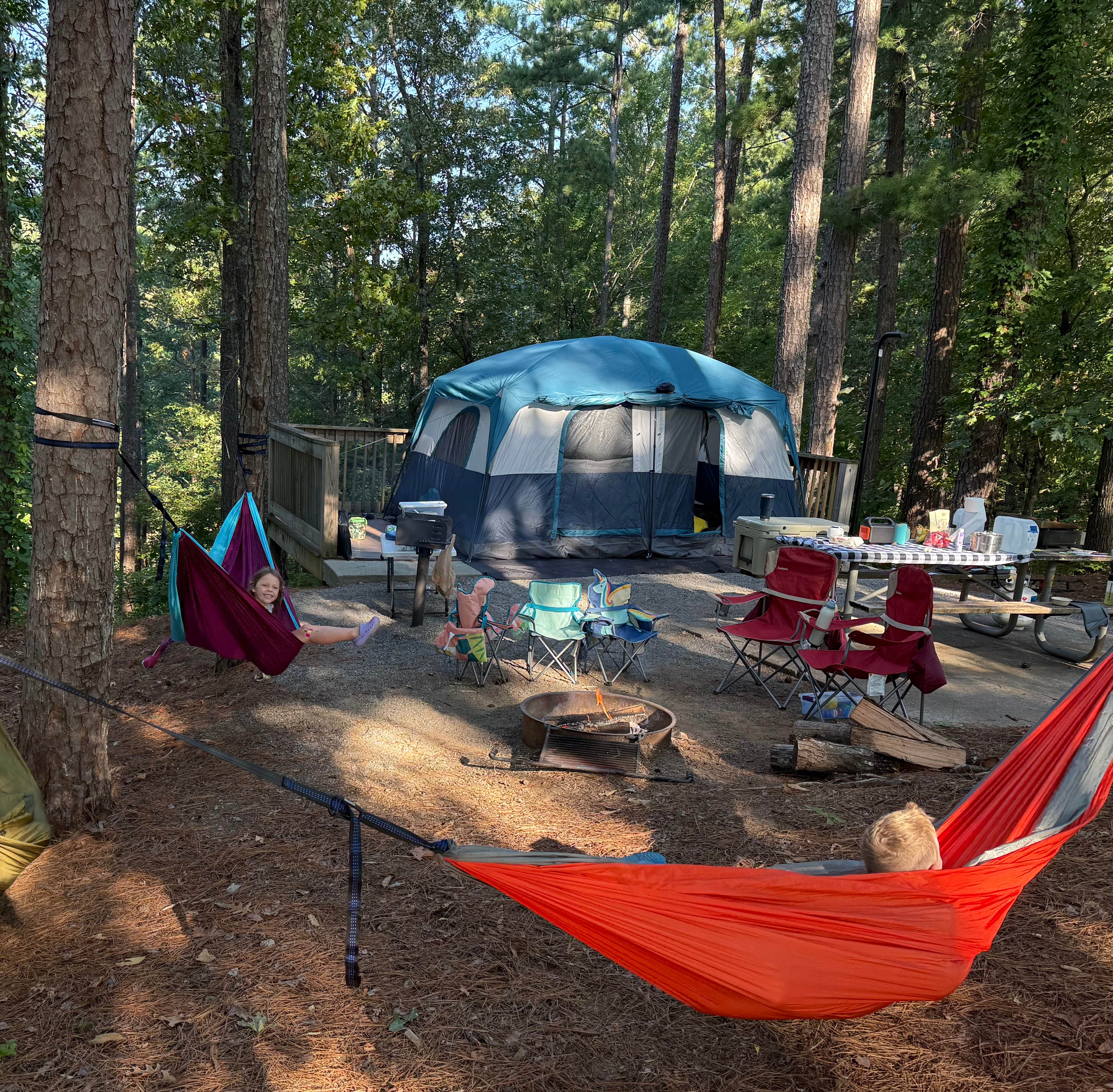 Suzanne-Will C.'s photo at Woodring Branch Primitive Campground — Carters Lake near Talking Rock, GA