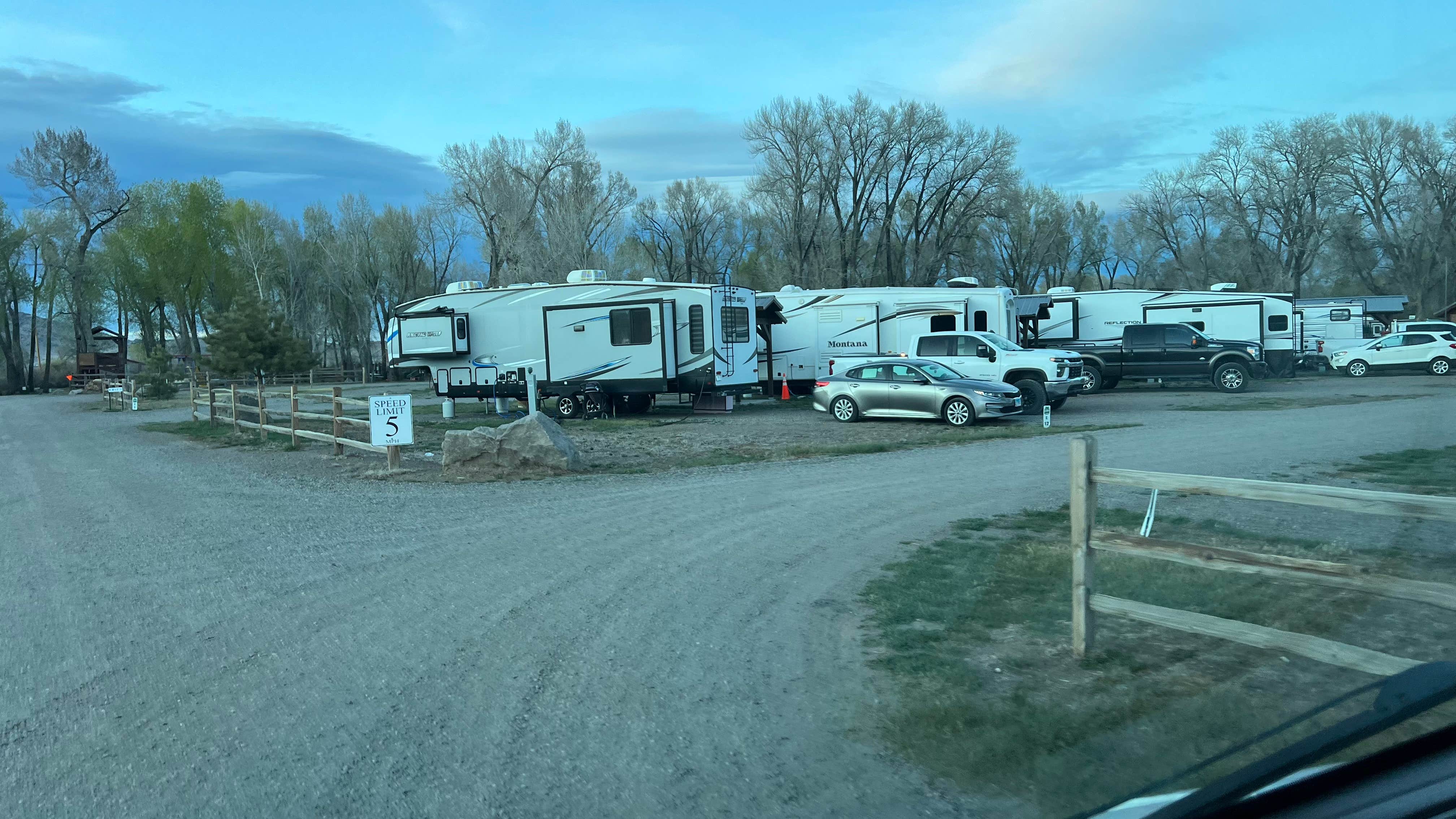 johny R.'s photo of rv camping at Woods & River RV Park near City of Creede, CO