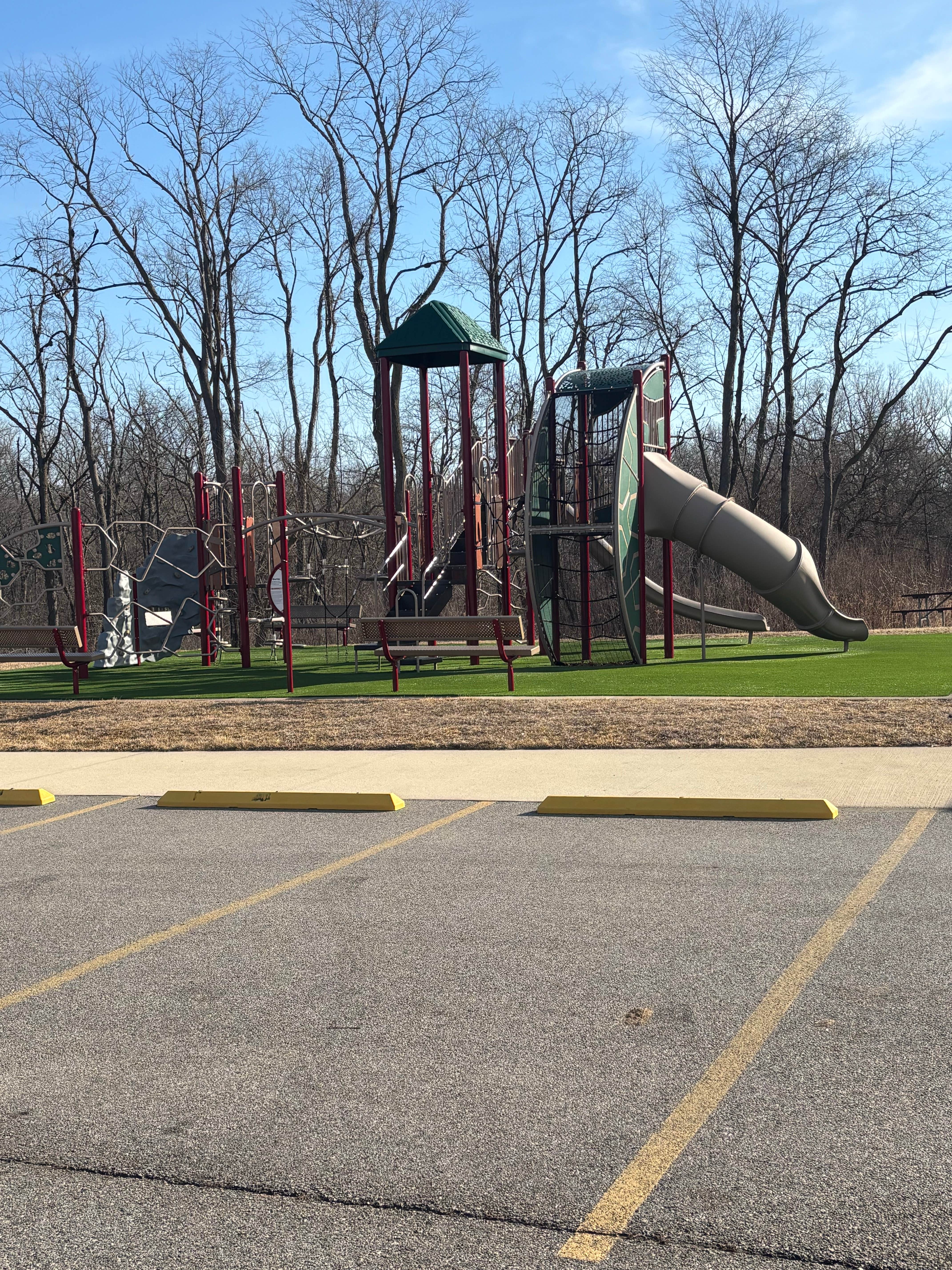 Camper-submitted photo at Woodside Campground, Scott County Park Iowa near Princeton, IA
