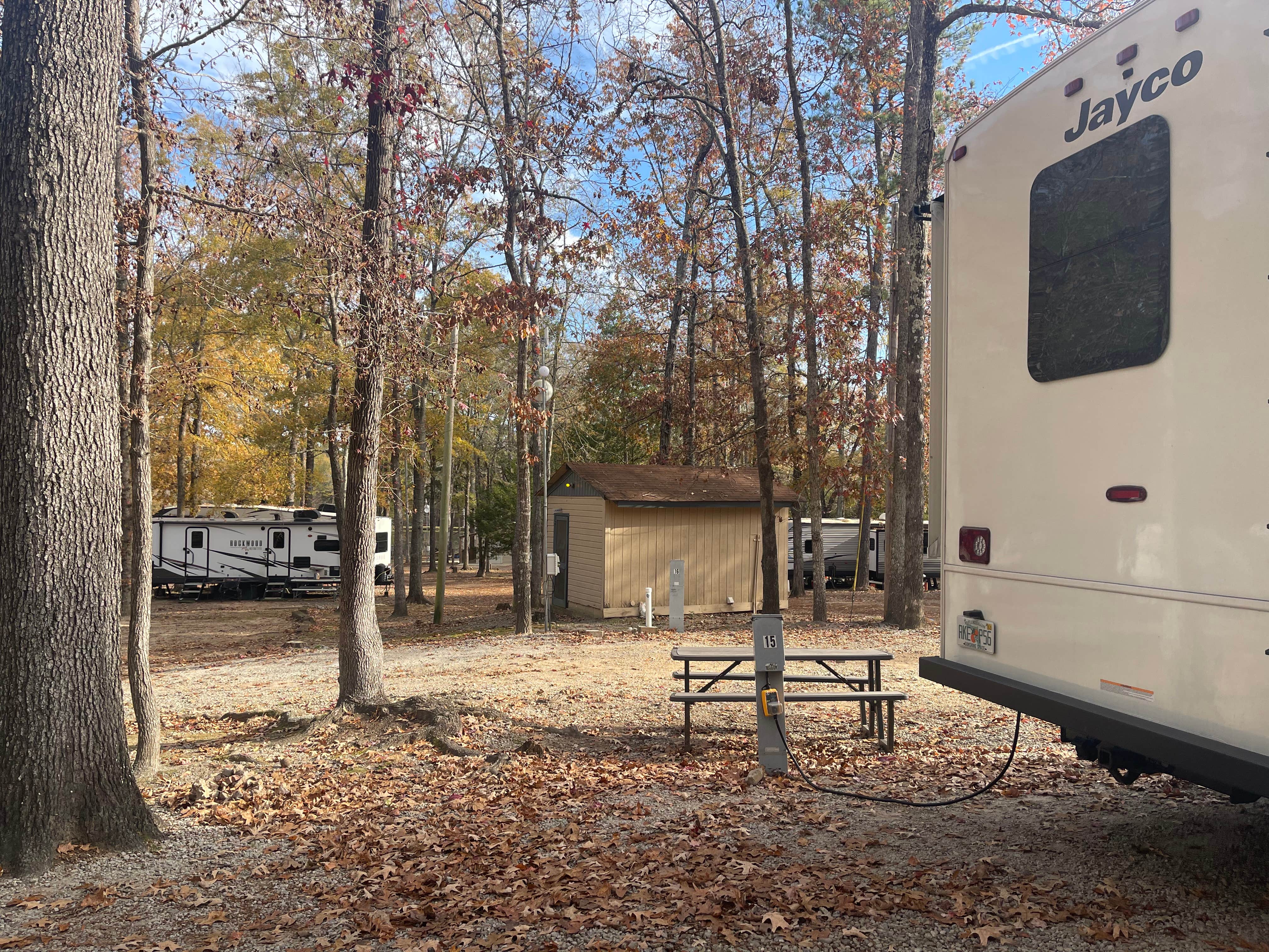 Camper submitted image from Woodsmoke Family Campground - 3