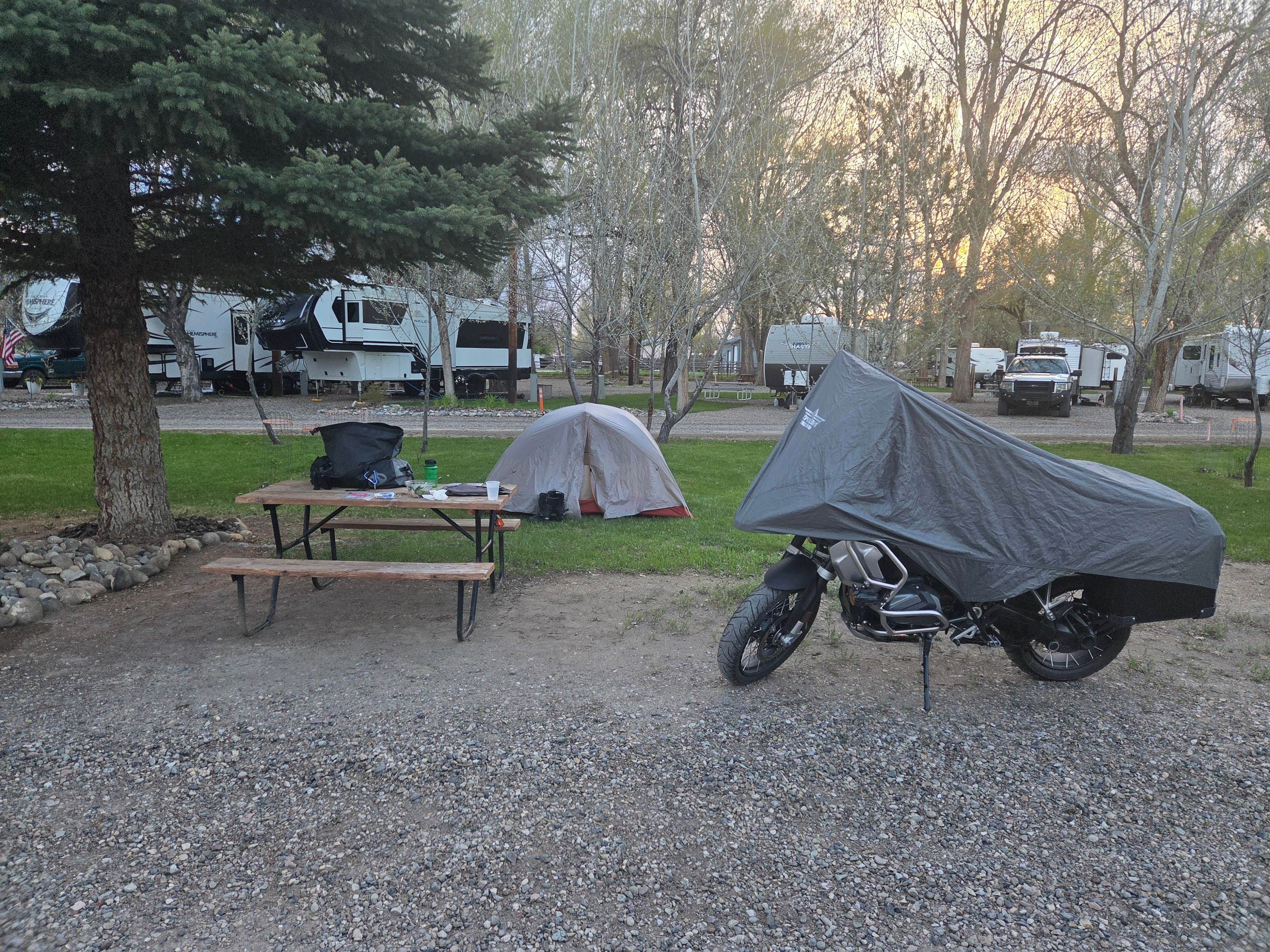 Dave B.'s photo at Worland RV Park & Campground near Thermopolis, WY