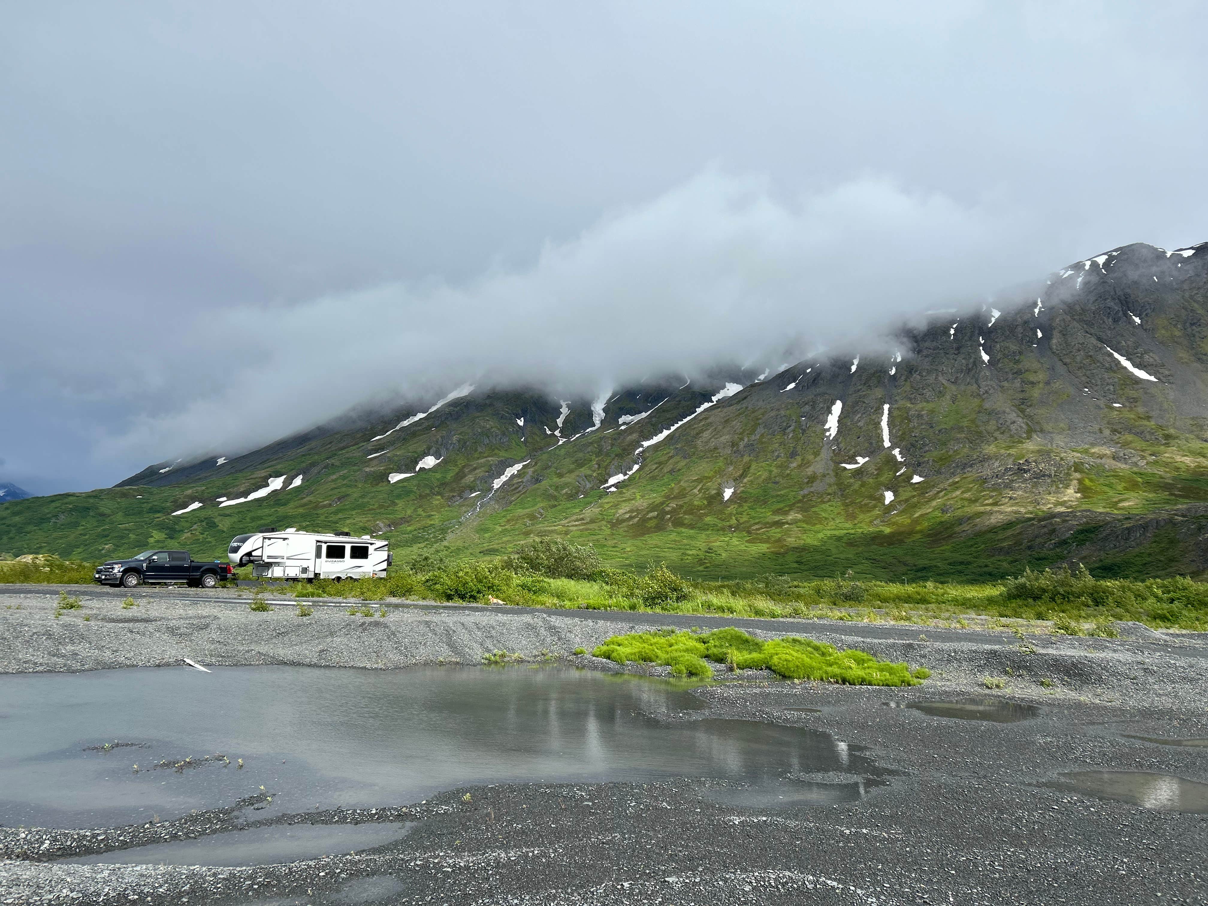 Camper-submitted photo at Worthington Glacier Gravel Pit near Valdez, AK