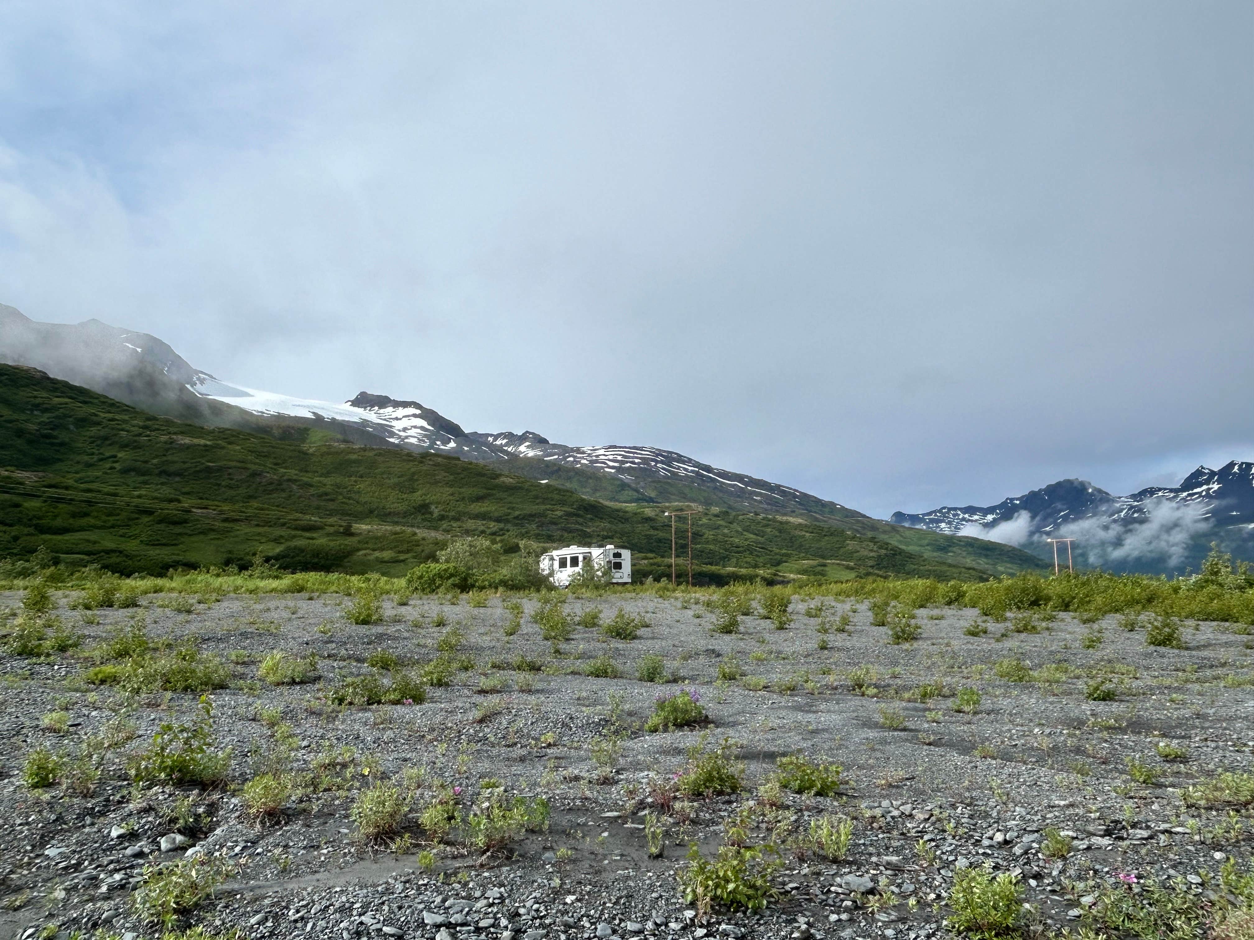Camping near Allison Point Campground: Worthington Glacier Gravel Pit, Valdez, Alaska