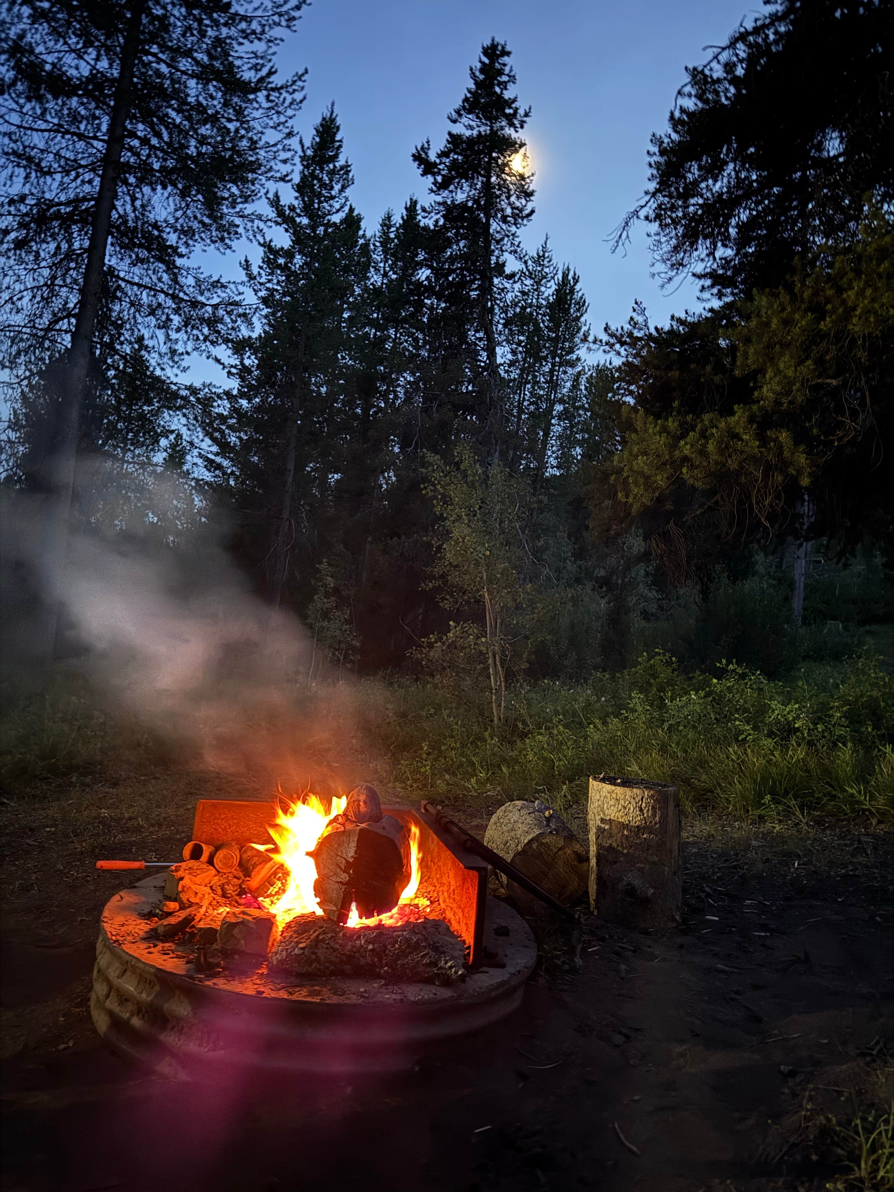 Camping near Hobble Creek: Allred Flat, Smoot, Wyoming