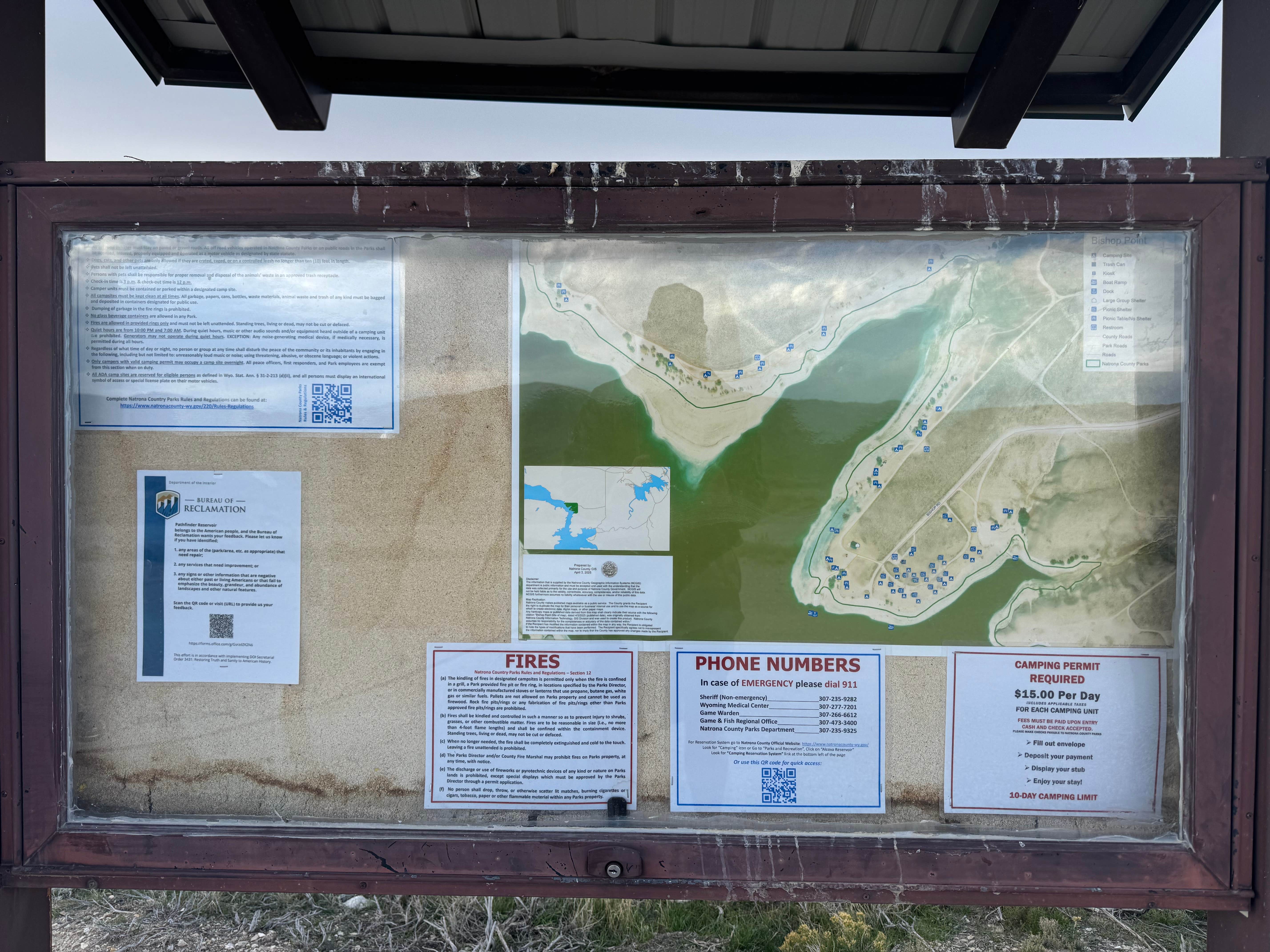 Camper-submitted photo at Bishops Point Campground near Casper, WY