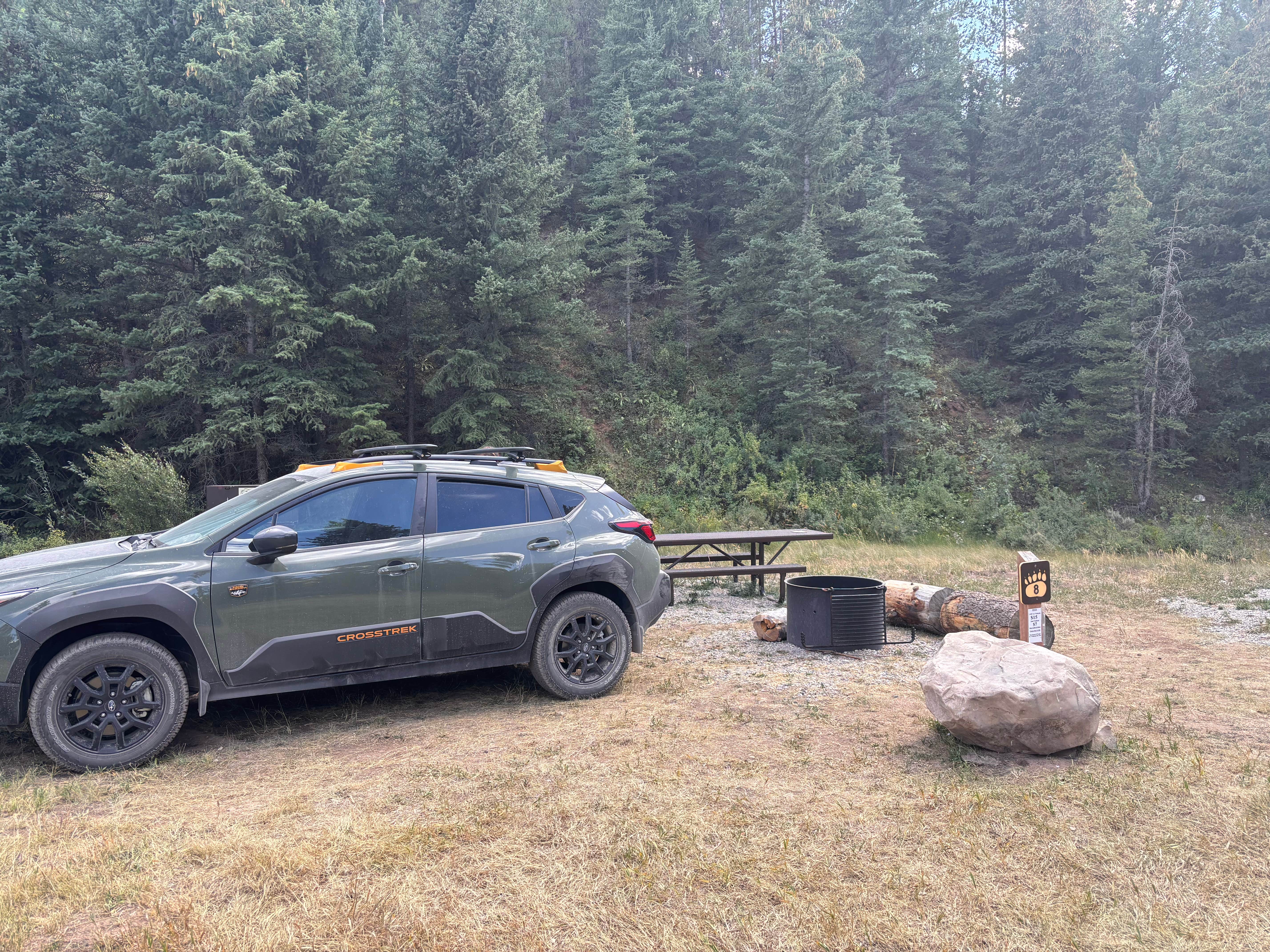 Camper-submitted photo at Crystal Creek Campground near Kelly, WY