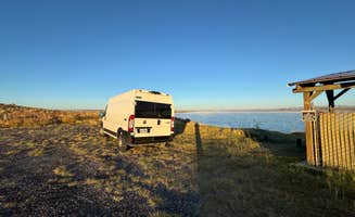 Michael R.'s photo of rv camping at Lake Cameahwait near Shoshoni, WY