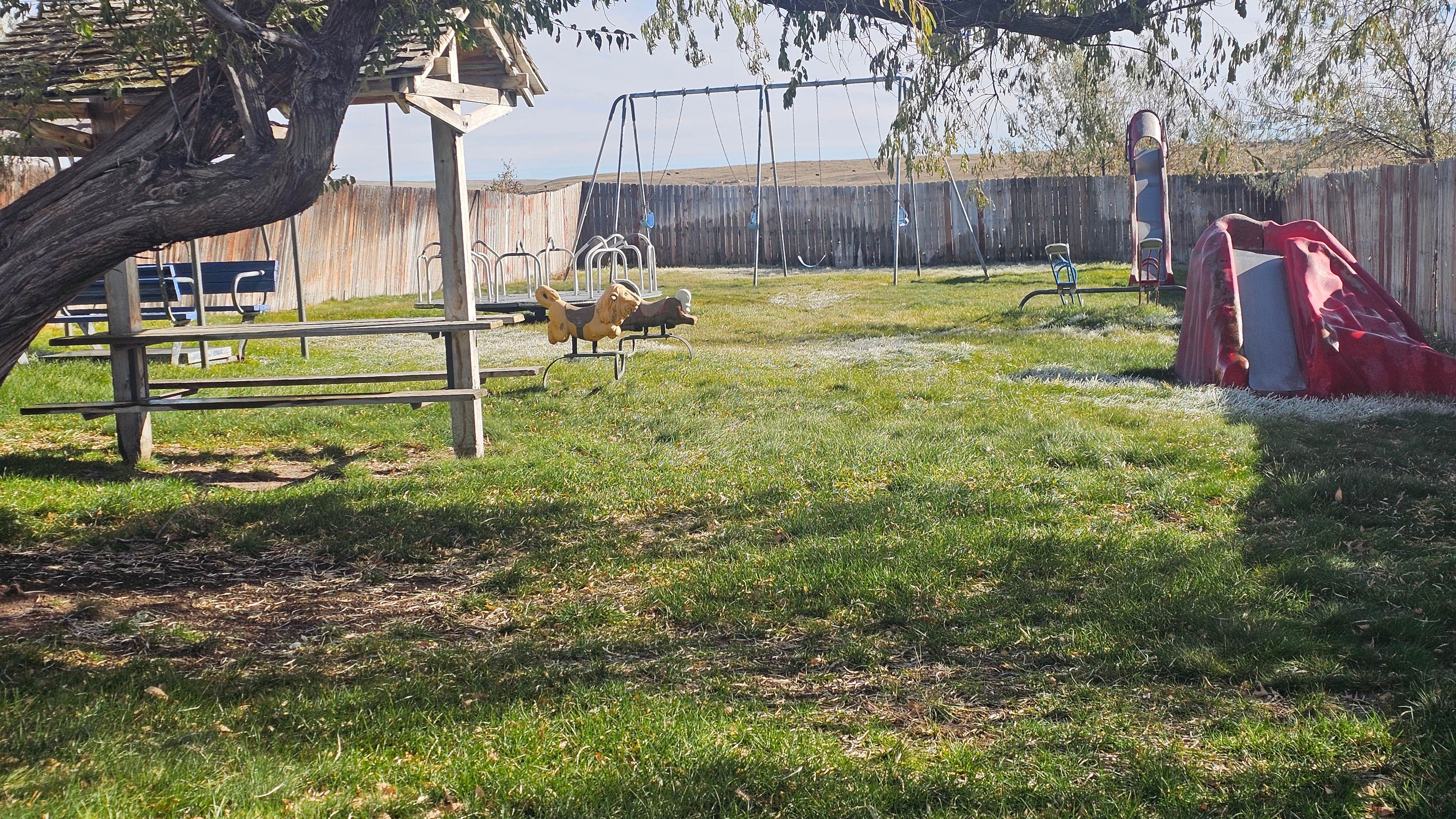 Camper submitted image from Lost Springs City Park - 3