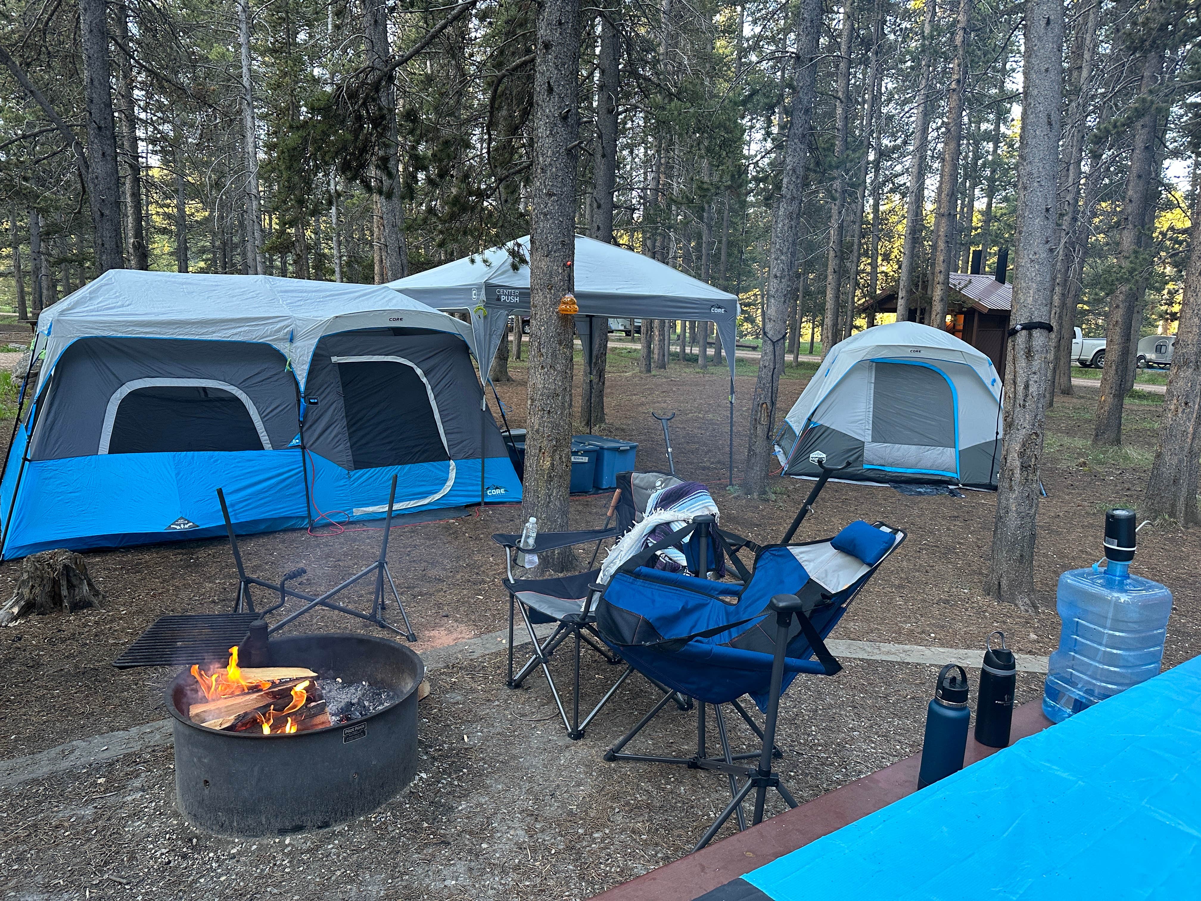 Camper-submitted photo at Prune Creek near Dayton, WY