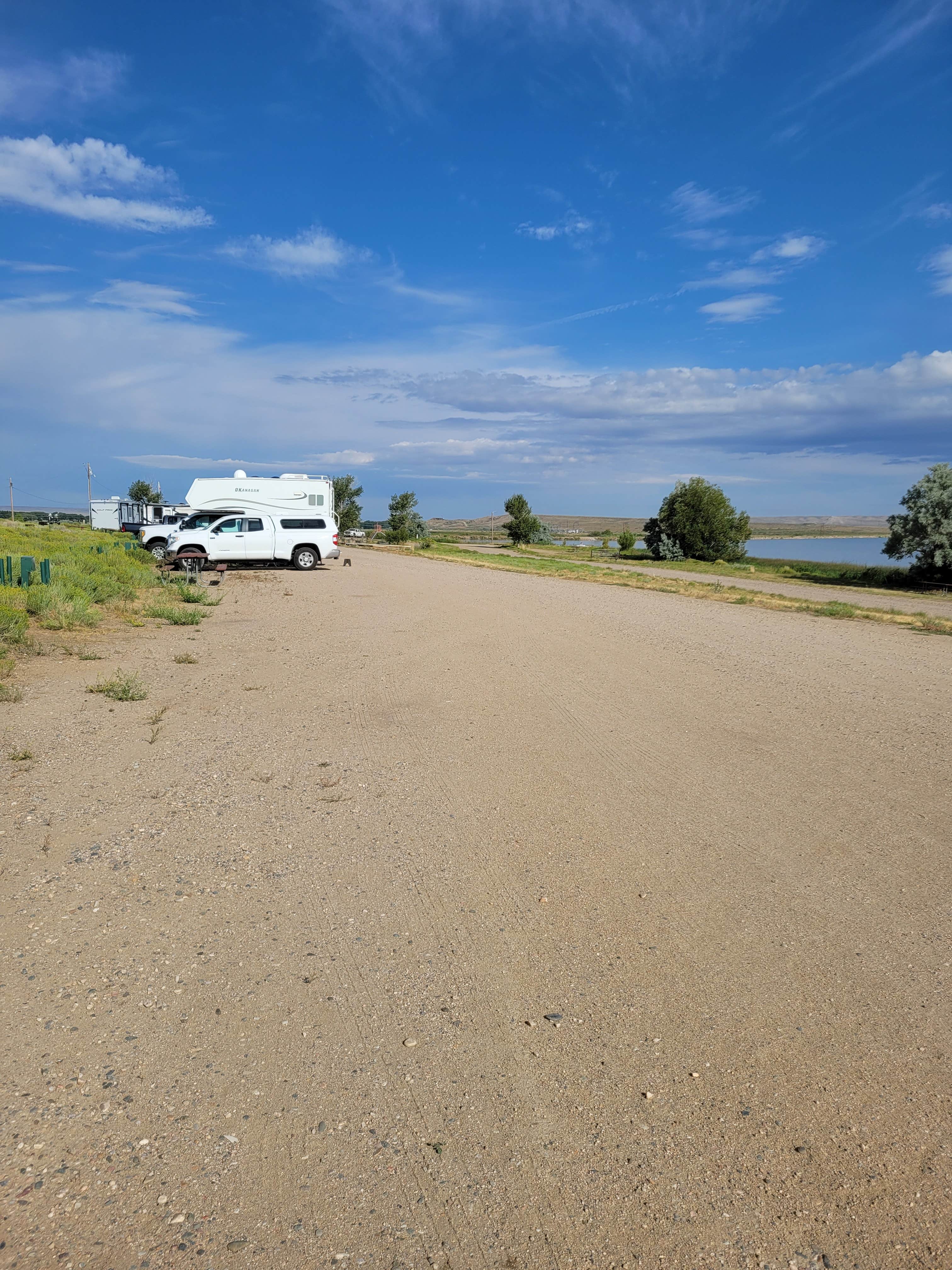 Kasy A.'s photo of rv camping at Saratoga Lake Campground near Hanna, WY