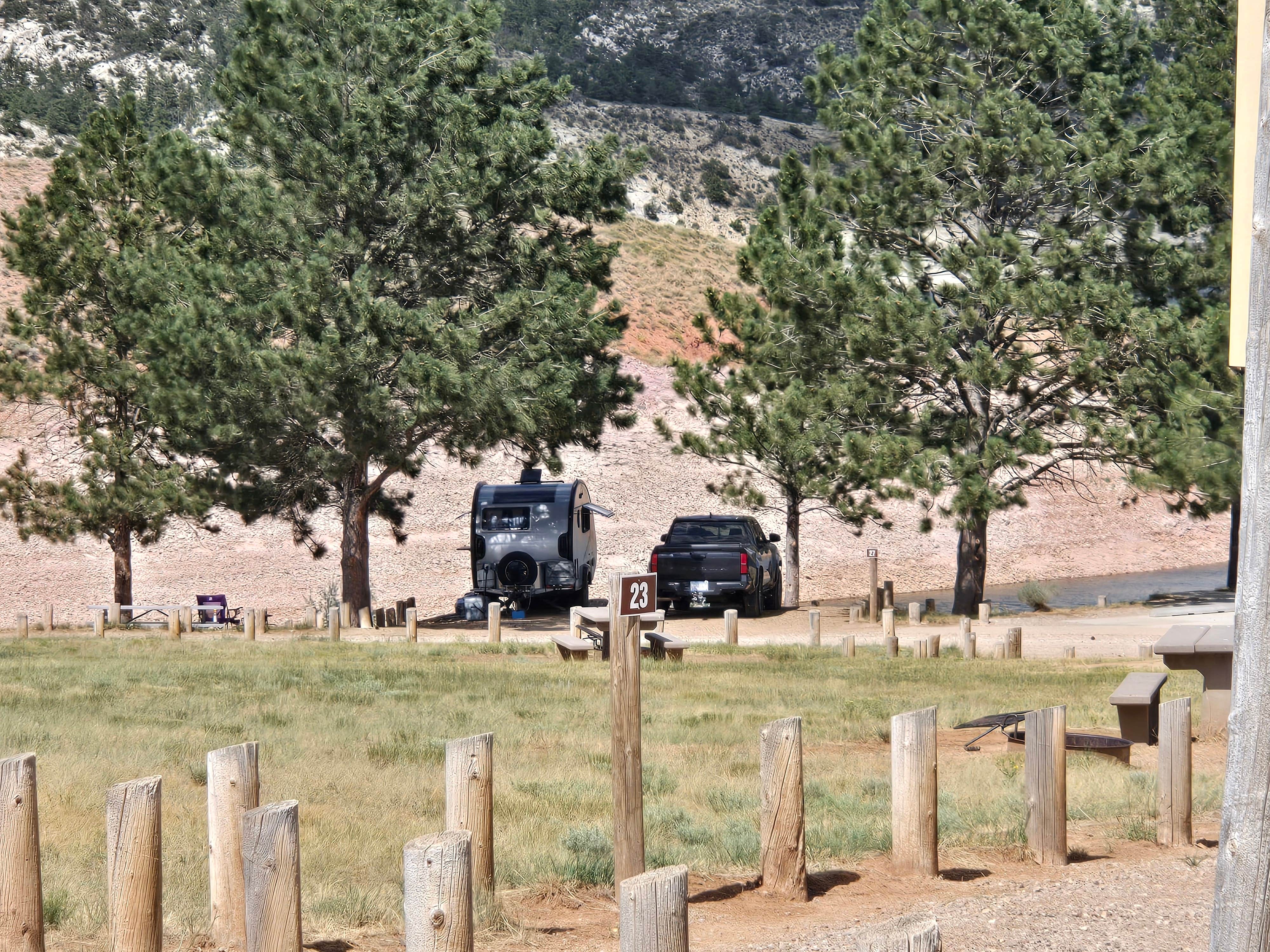 Camper-submitted photo at North Red Hills Area — Seminoe State Park near Hanna, WY