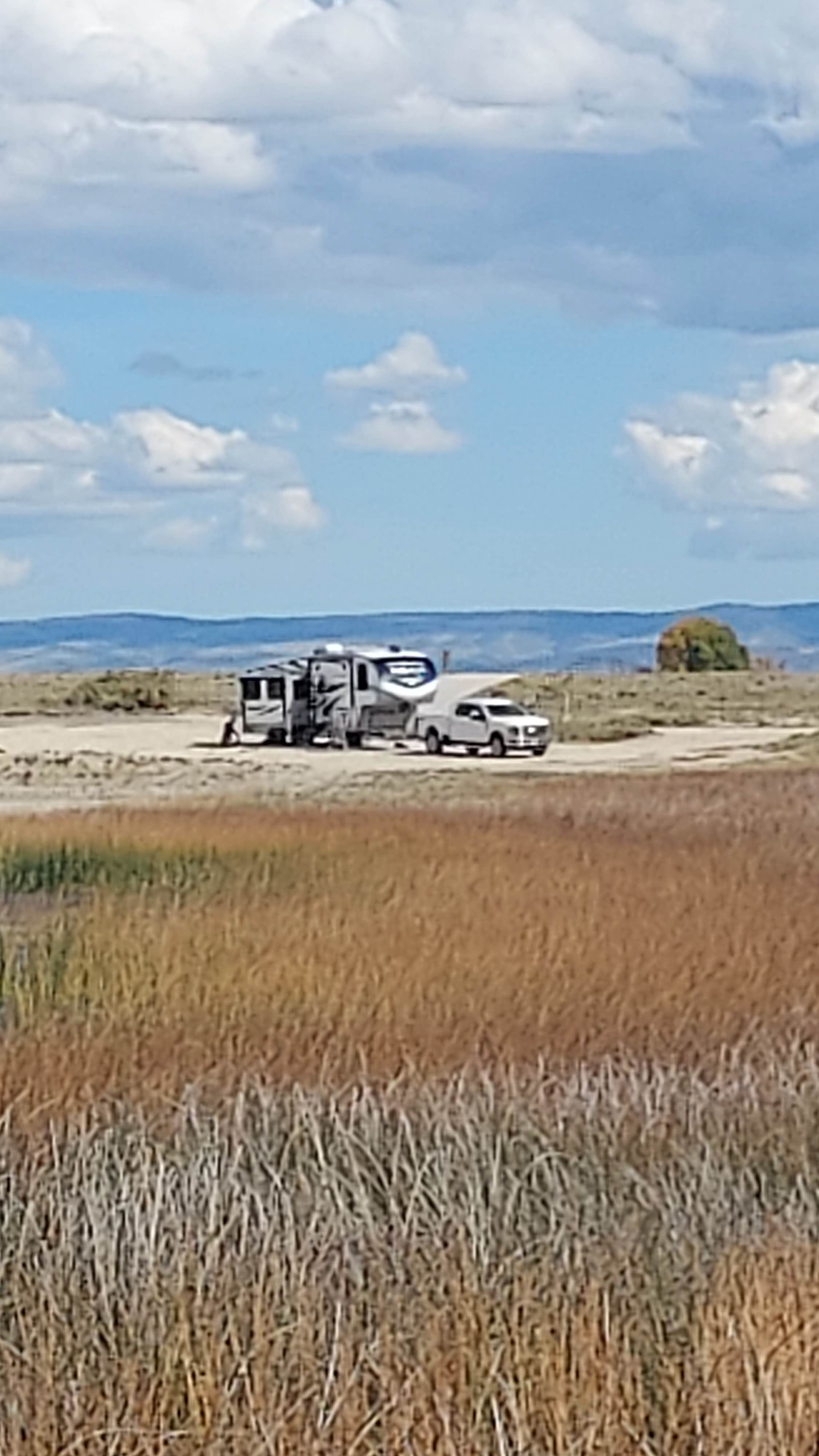 Camper-submitted photo at Twin Buttes Reservoir near Laramie, WY