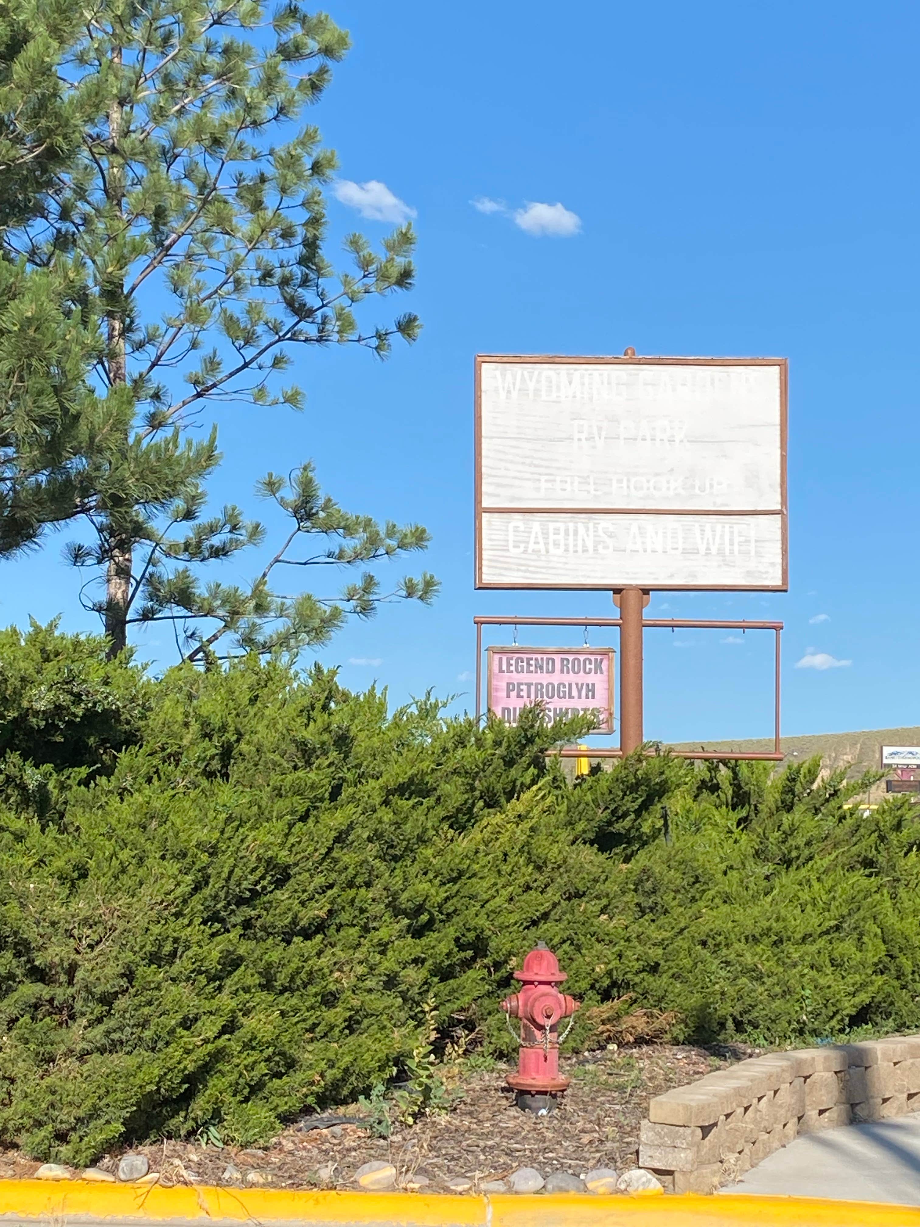 Camping near Eagle RV Park: Wyoming Gardens RV Park, Thermopolis, Wyoming