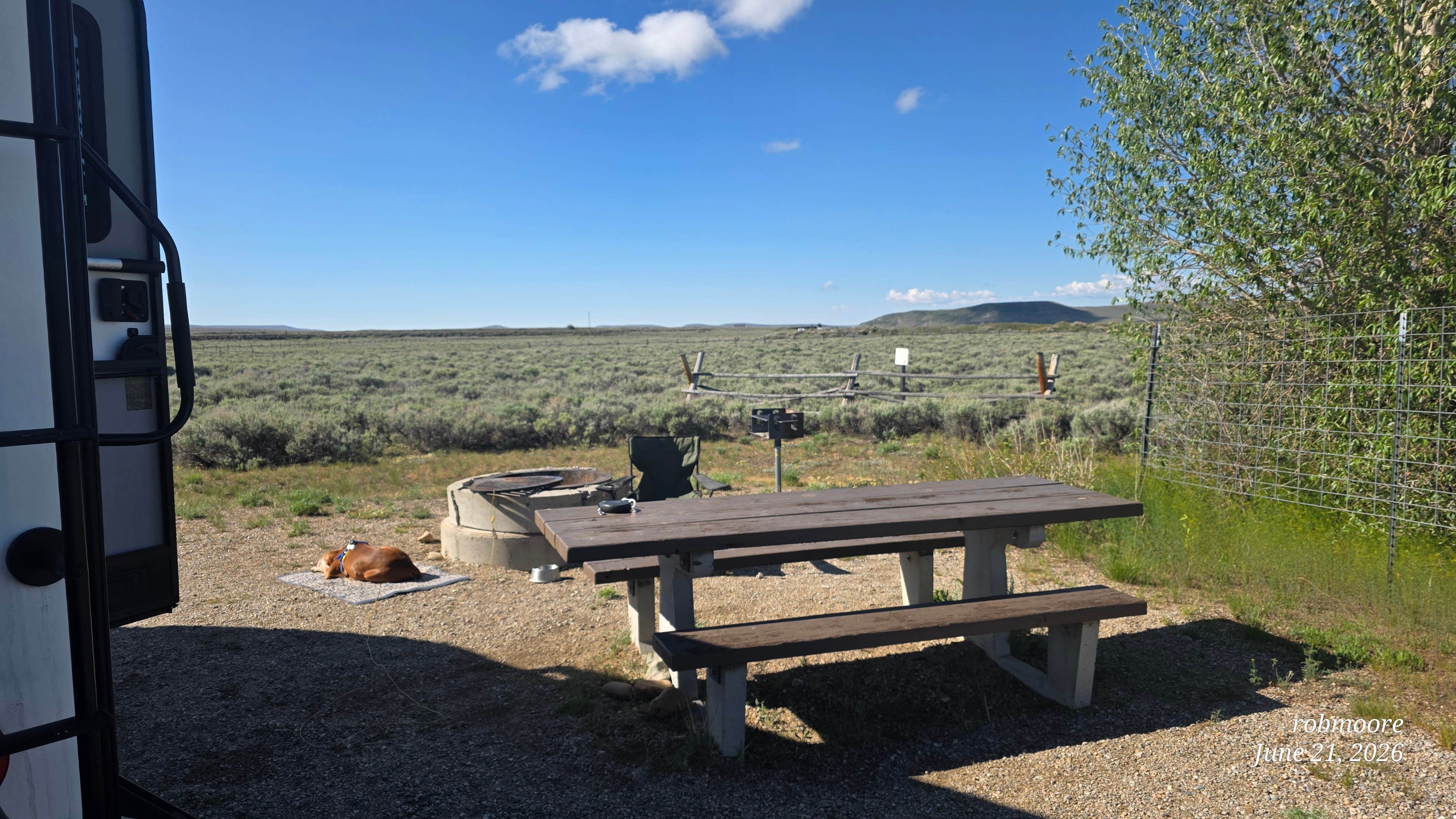 Camper-submitted photo at Warren Bridge Campground and Picnic Area near Bridger-Teton National Forest
