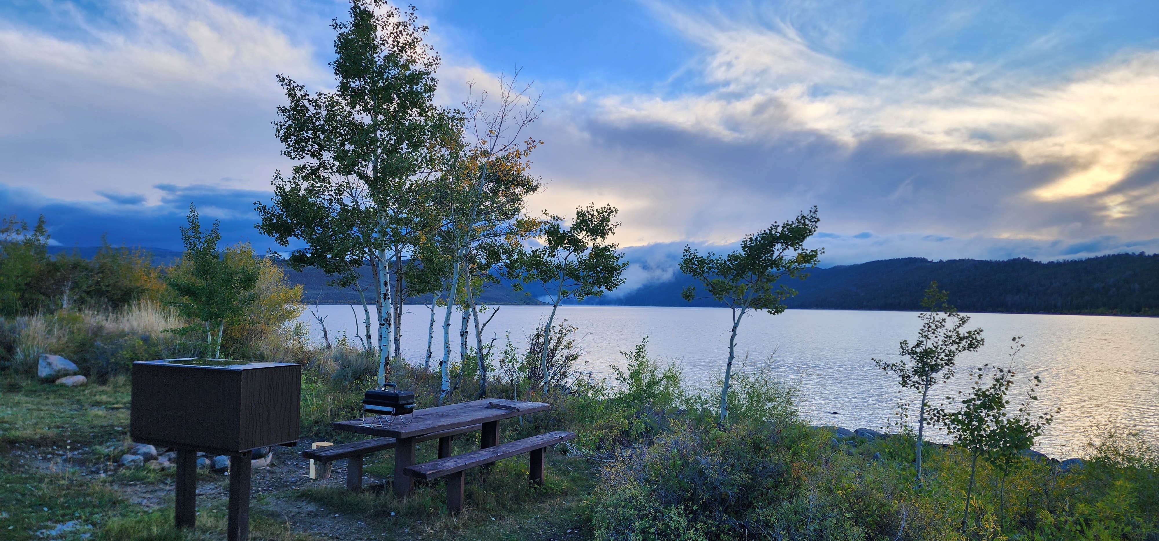 Camper-submitted photo at Willow Lake near Pinedale, WY
