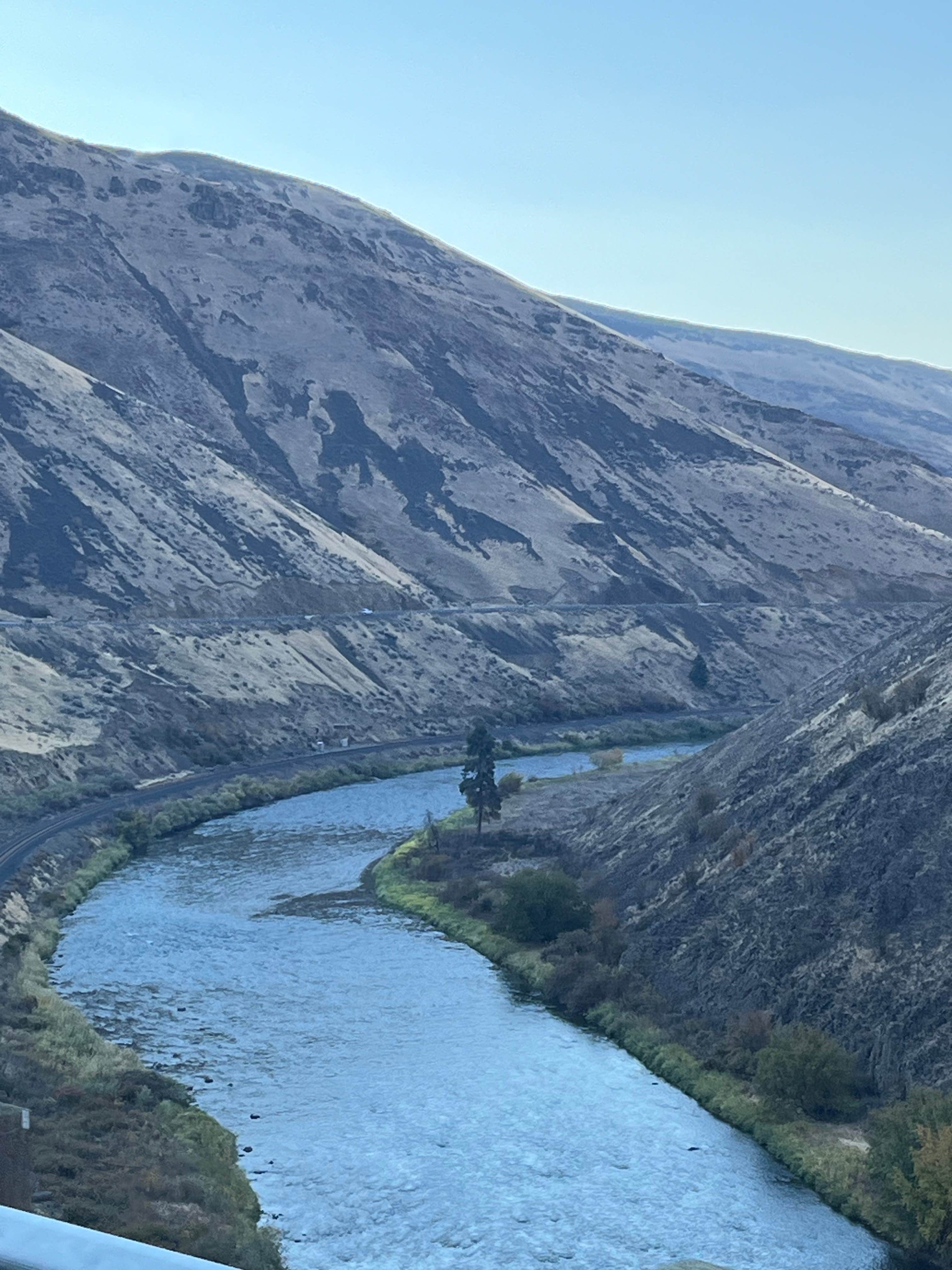 Camper-submitted photo at Yakima River Canyon Campgrounds (Umtanum, Lmuma Creek, Big Pines, Roza) — Yakima River Canyon near Yakima, WA