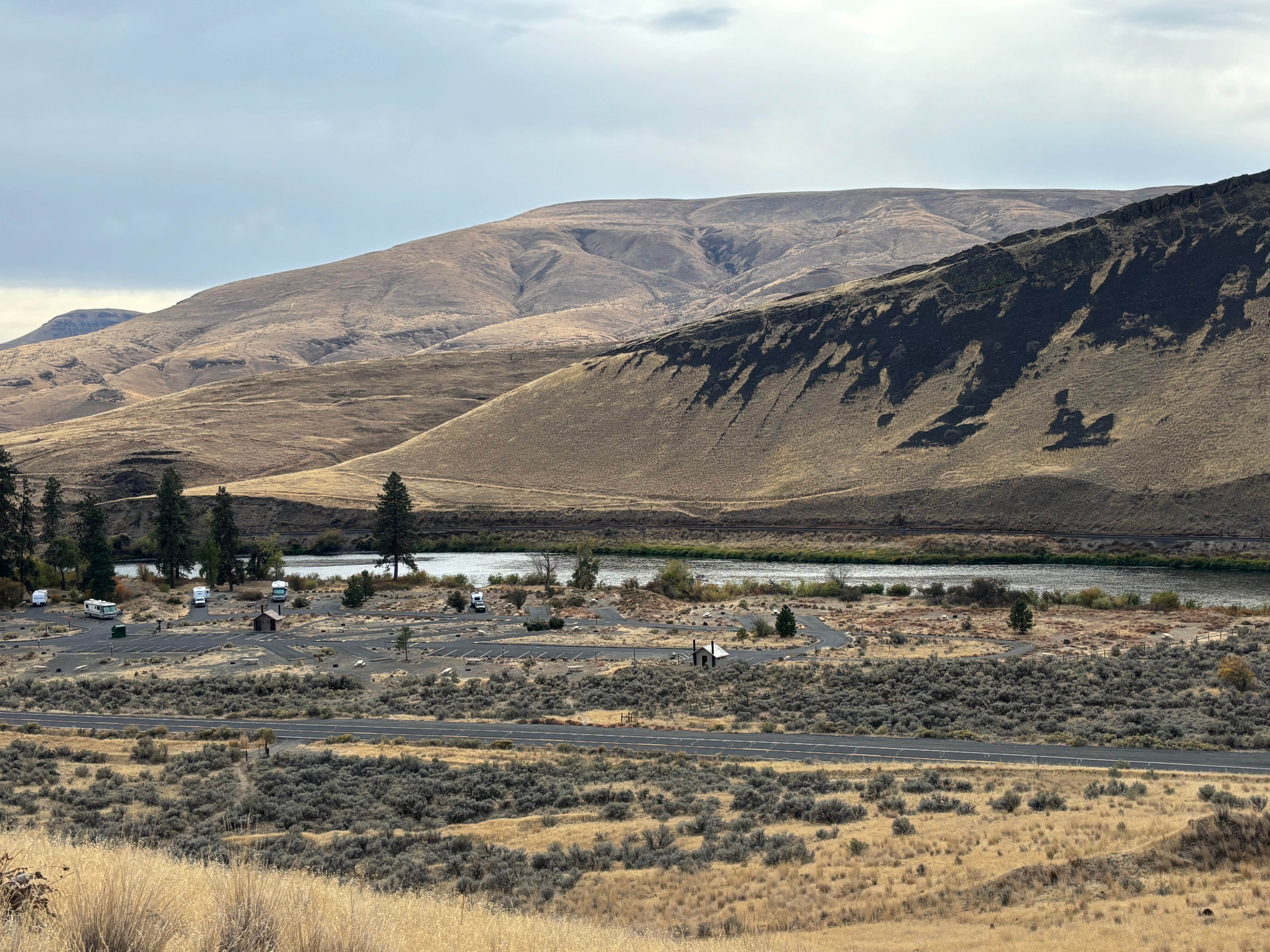 Camper submitted image from Yakima River Canyon Campgrounds (Umtanum, Lmuma Creek, Big Pines, Roza) — Yakima River Canyon - 4