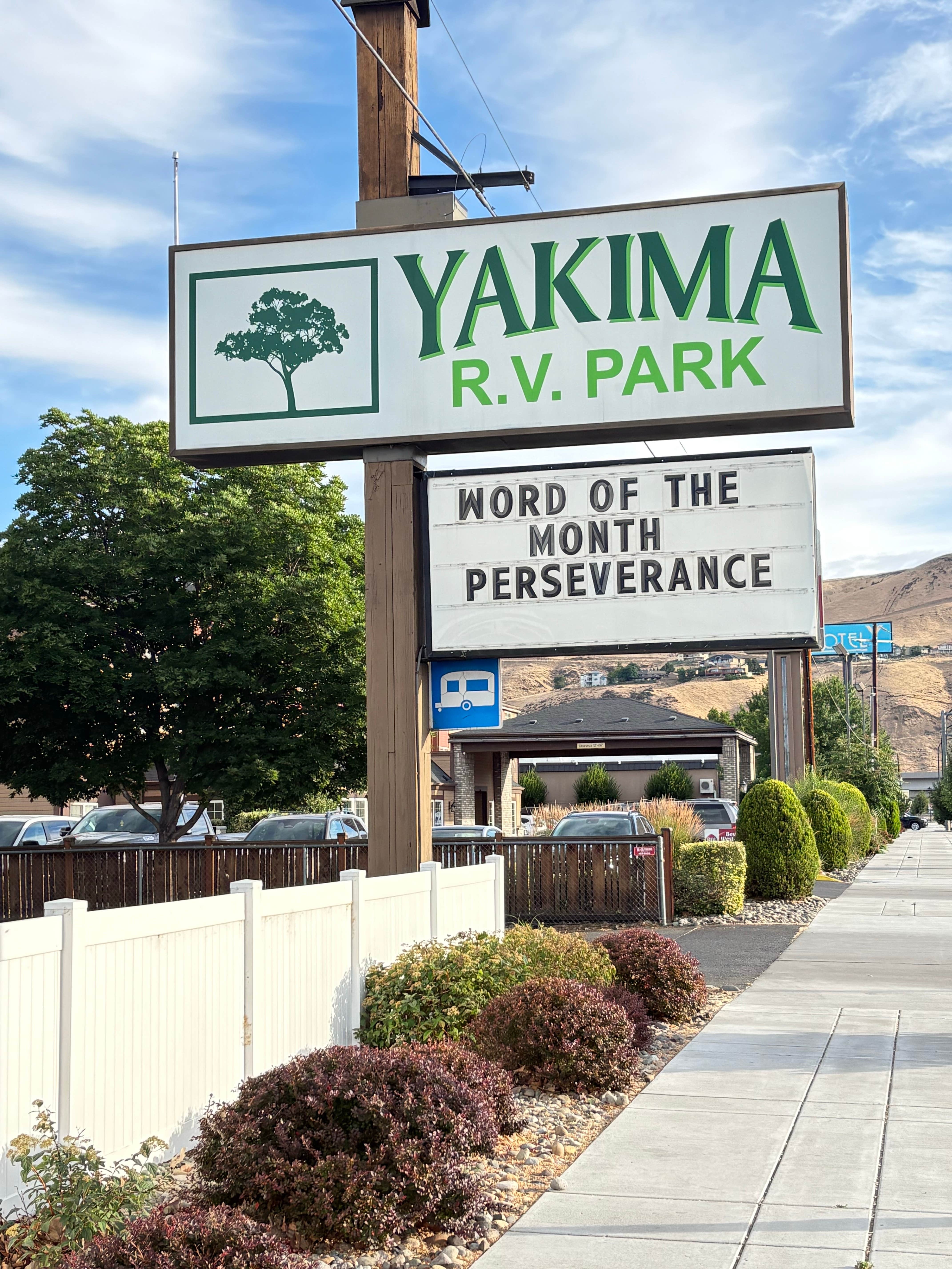 Camper-submitted photo at Yakima RV Park near Wapato, WA