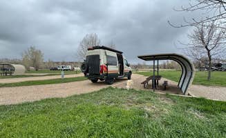 Brian W.'s photo of camping with pets at Yampa River Headquarters Campground — Yampa River State Park near Hayden, CO