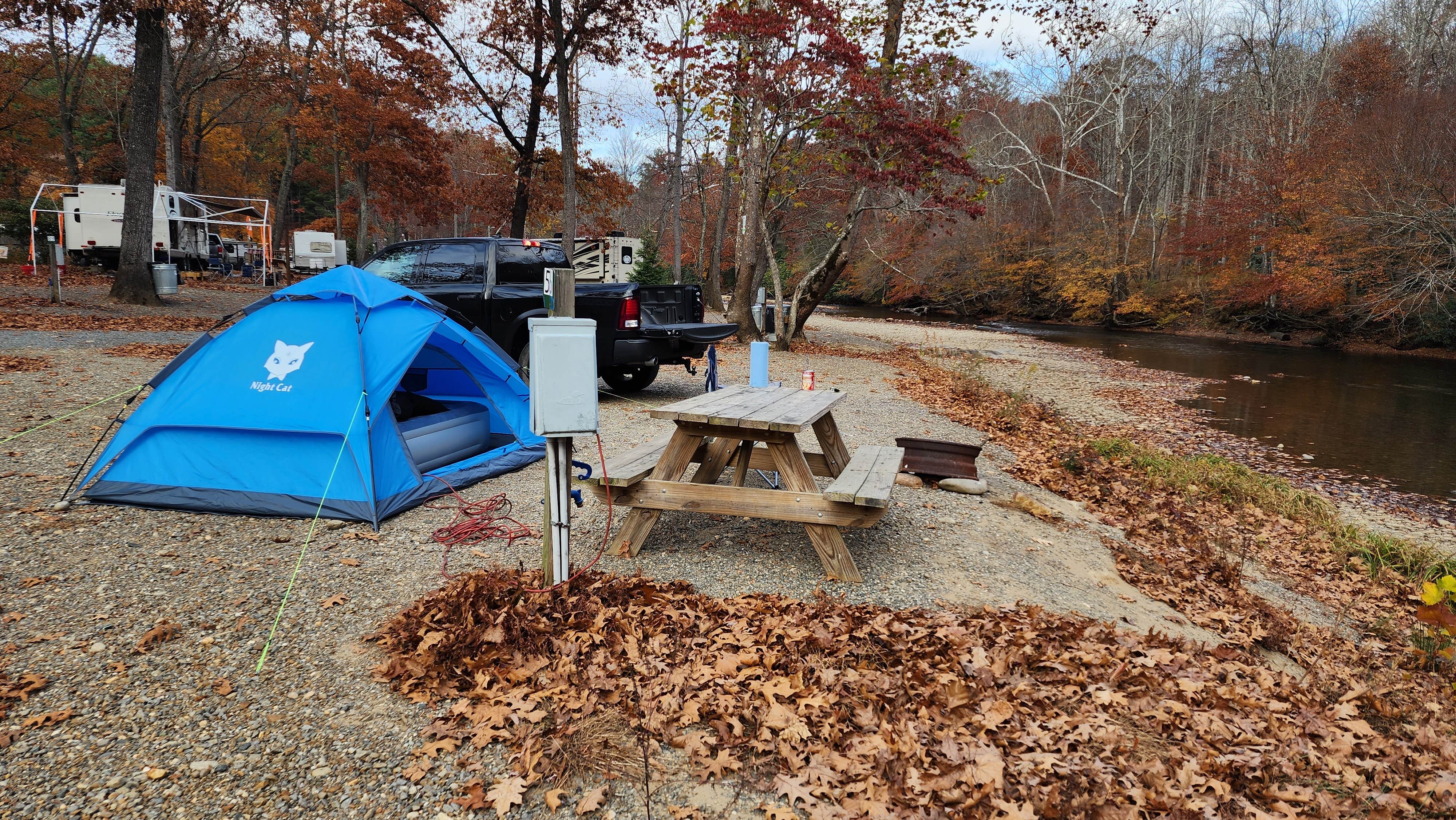 Camper-submitted photo at Toe River Campground - TEMPORARILY CLOSED near Burnsville, NC