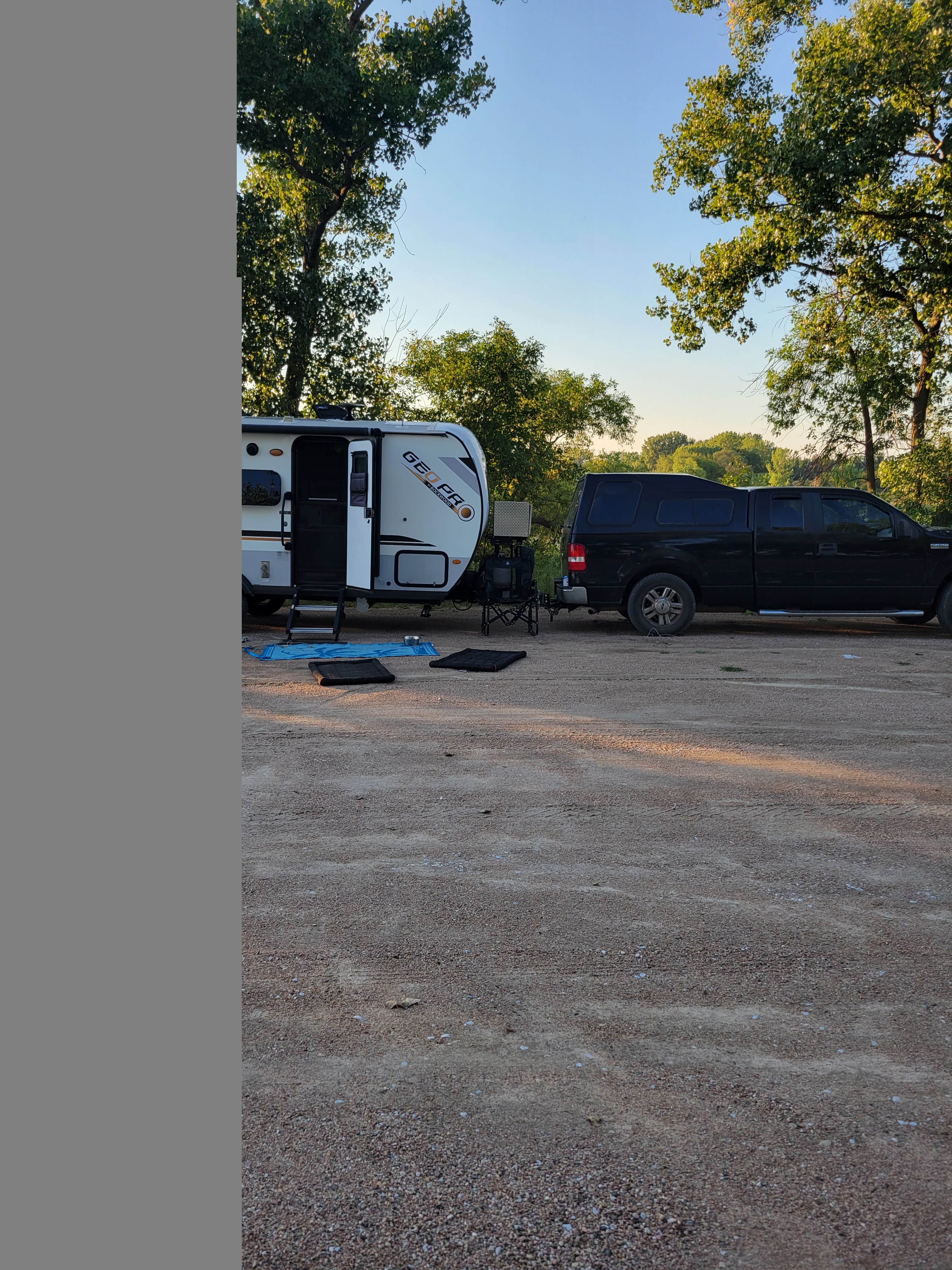 Travis A.'s photo of rv camping at Yankee hill wildlife management area near Hickman, NE