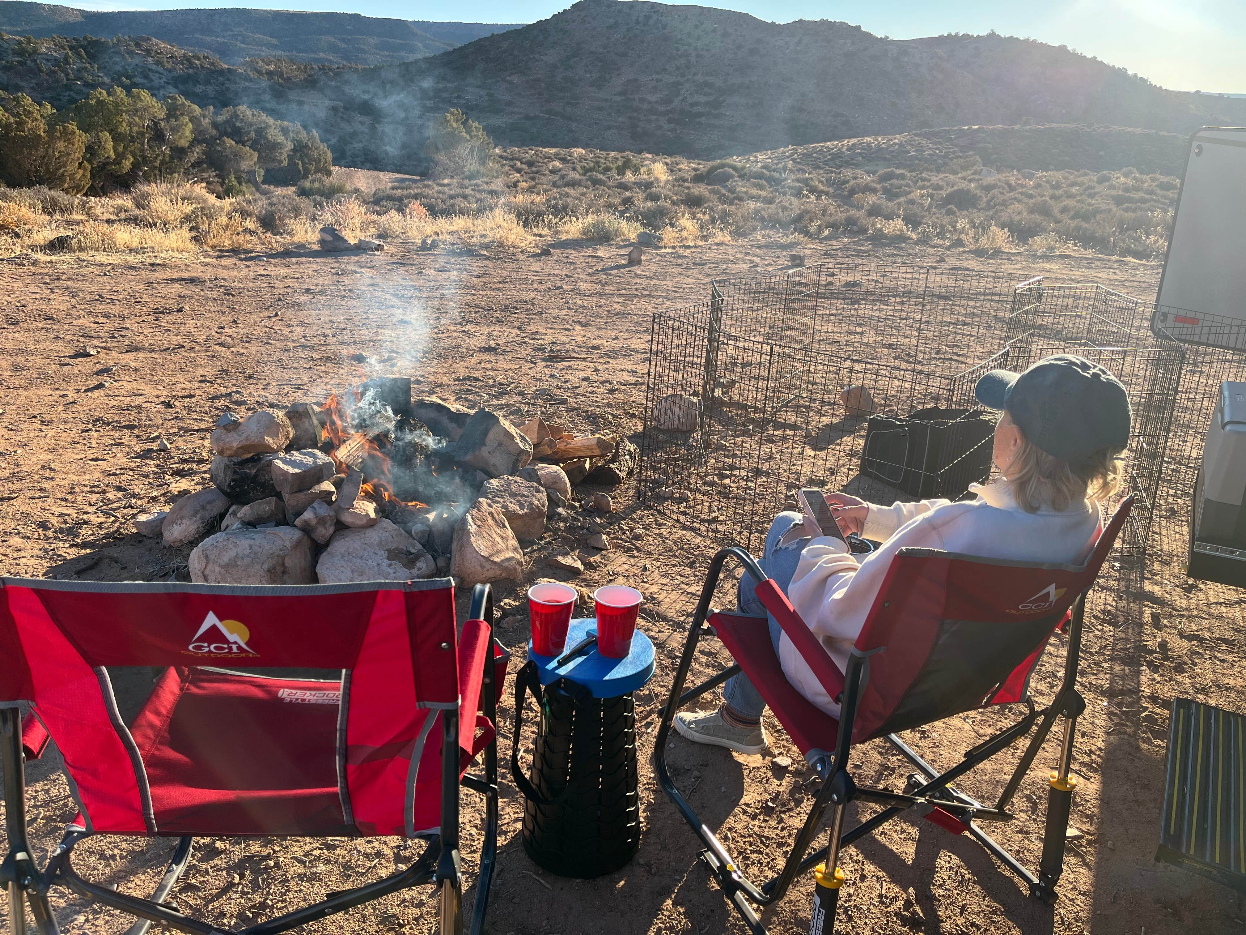 Gary S.'s photo of a dispersed camping area at Yellow Circle Crossing near La Sal, UT