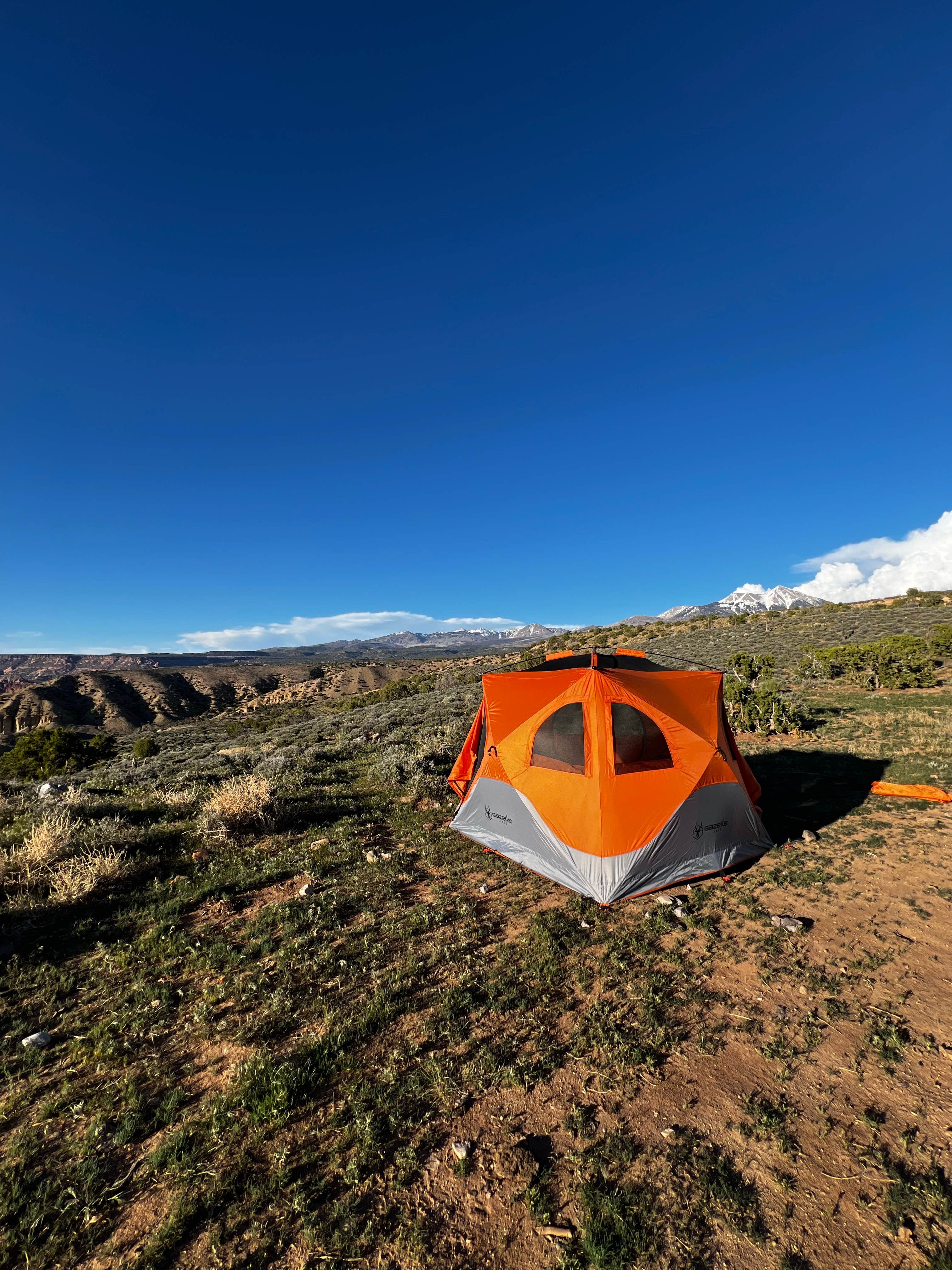 Eric W.'s photo of tent camping at Yellow Circle Road Dispersed Camping Area near Cisco, UT