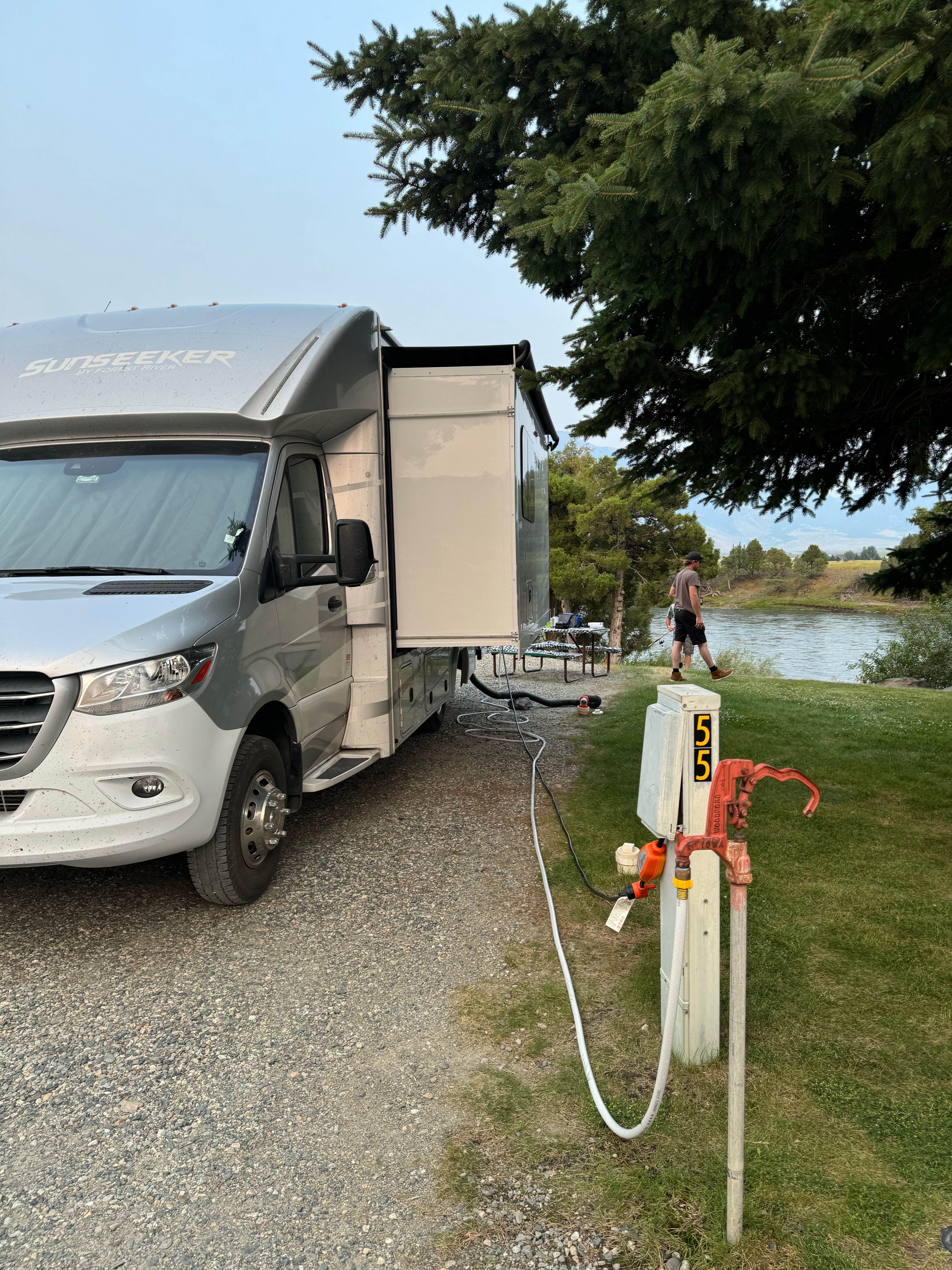 Barb N.'s photo of rv camping at Yellowstone Edge RV Park near Silver Gate, MT