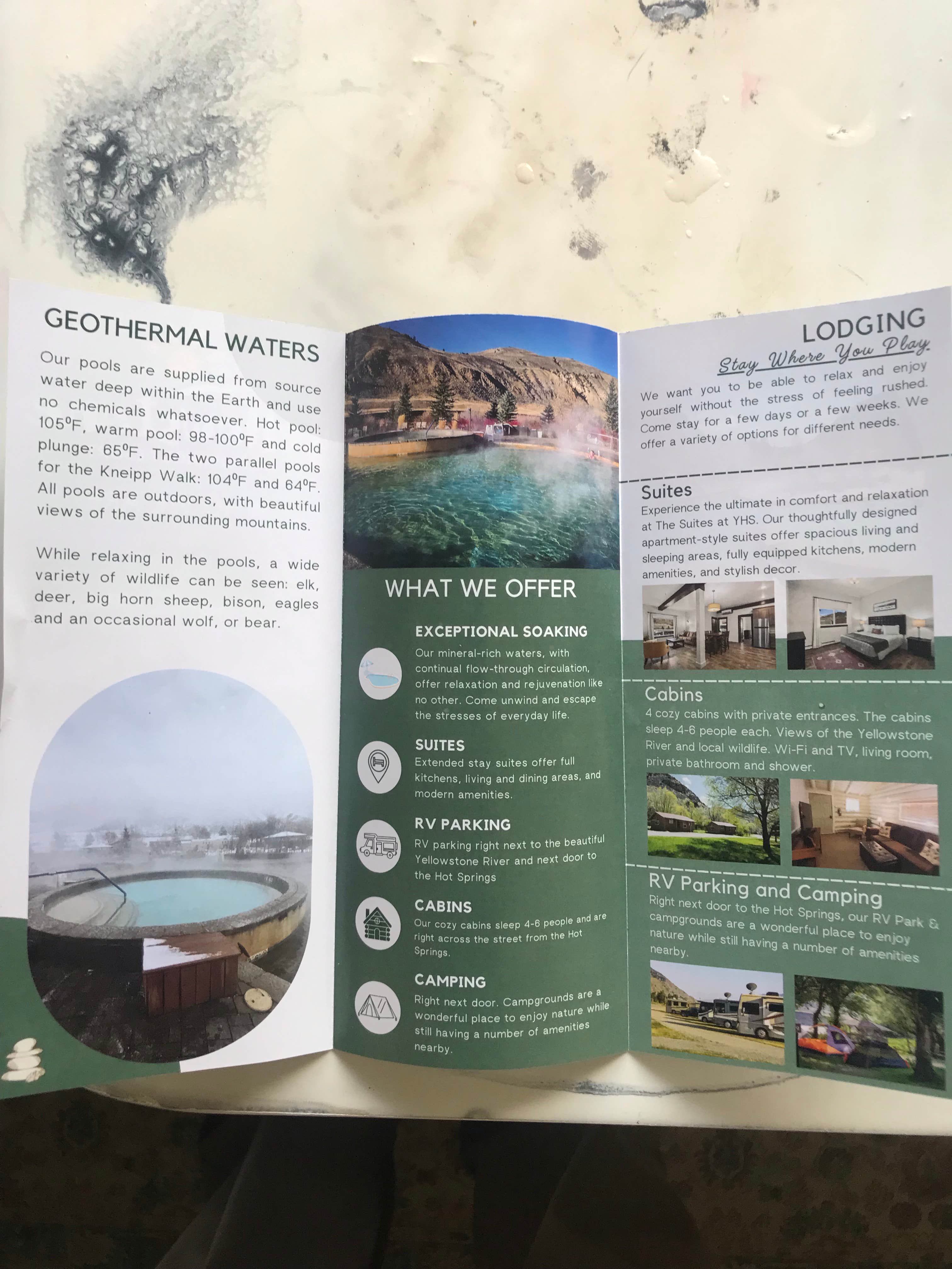 Camper submitted image from Yellowstone Hot Springs Resort - 4