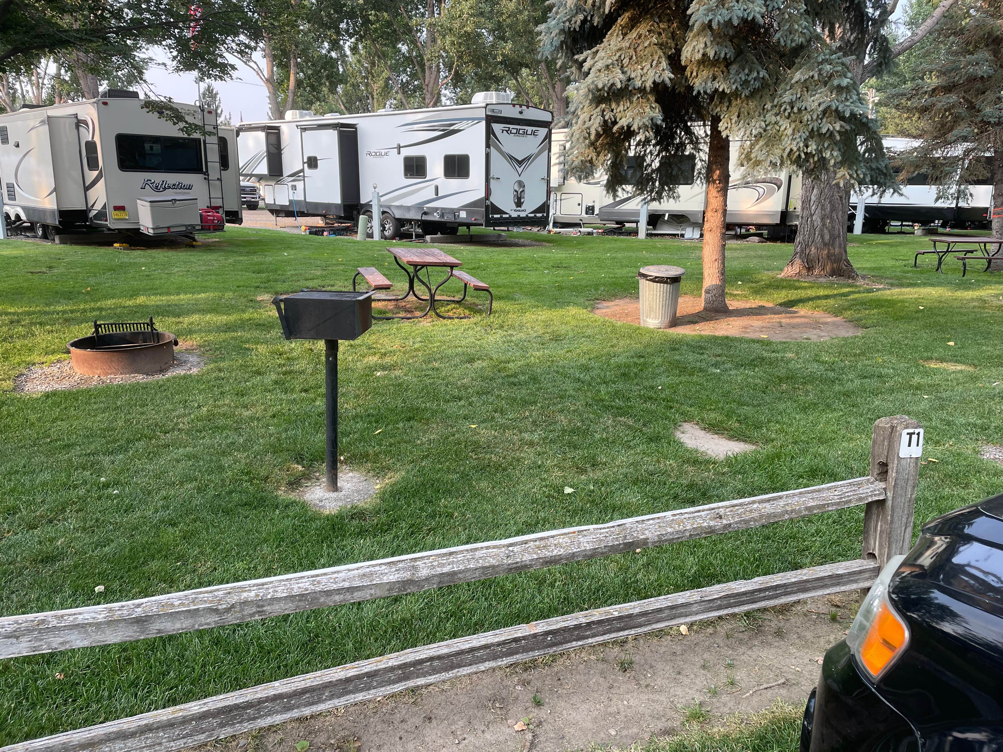 Nathan L.'s photo of rv camping at Yellowstone River RV Park & Campground near Pompeys Pillar, MT