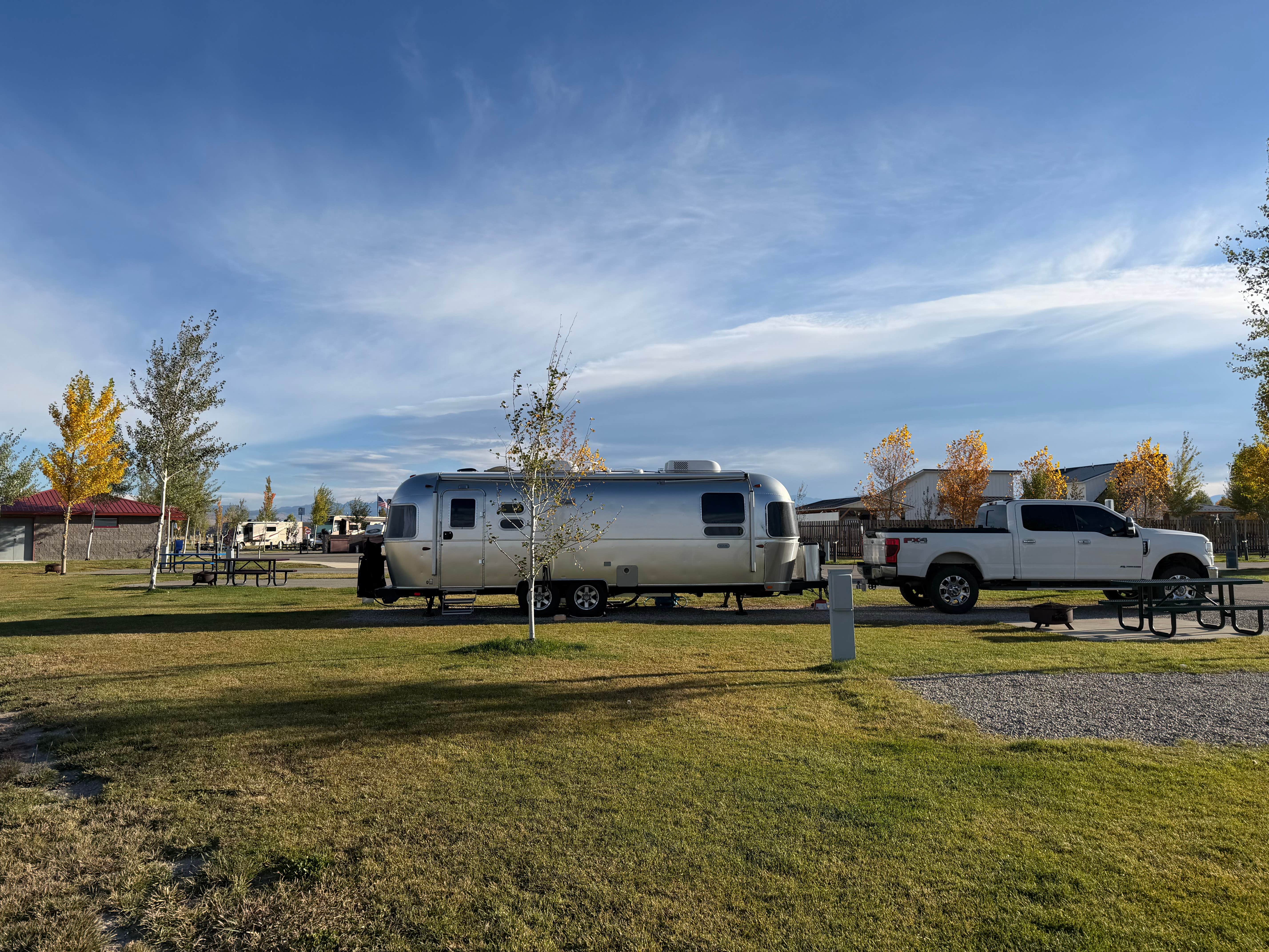 Soren B.'s photo of camping with pets at Yellowstone Trail RV Park near Daniel, WY