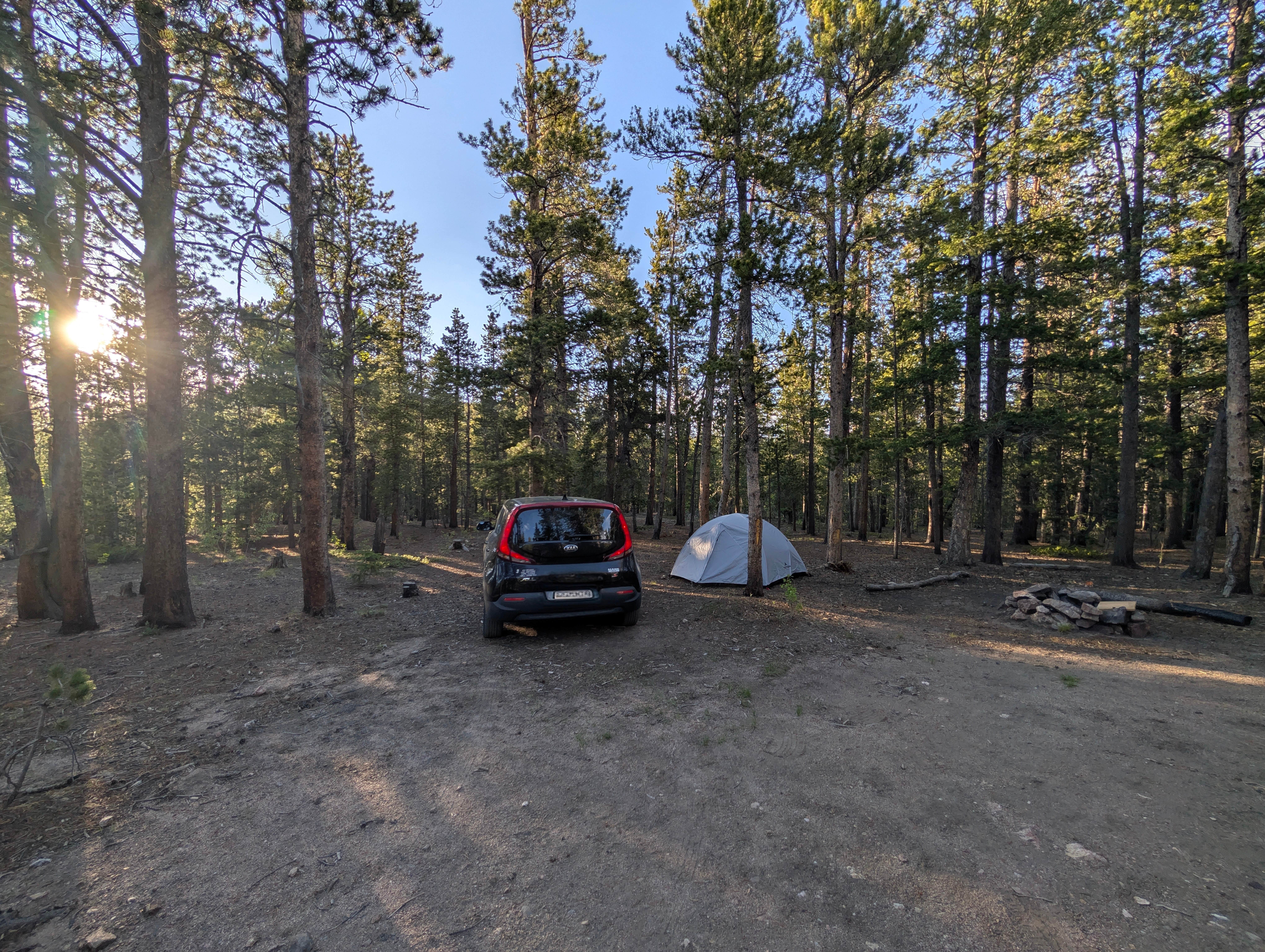 Camping near Hidden Wilderness Roadside Camp #2: York Gulch Road, Dumont, Colorado