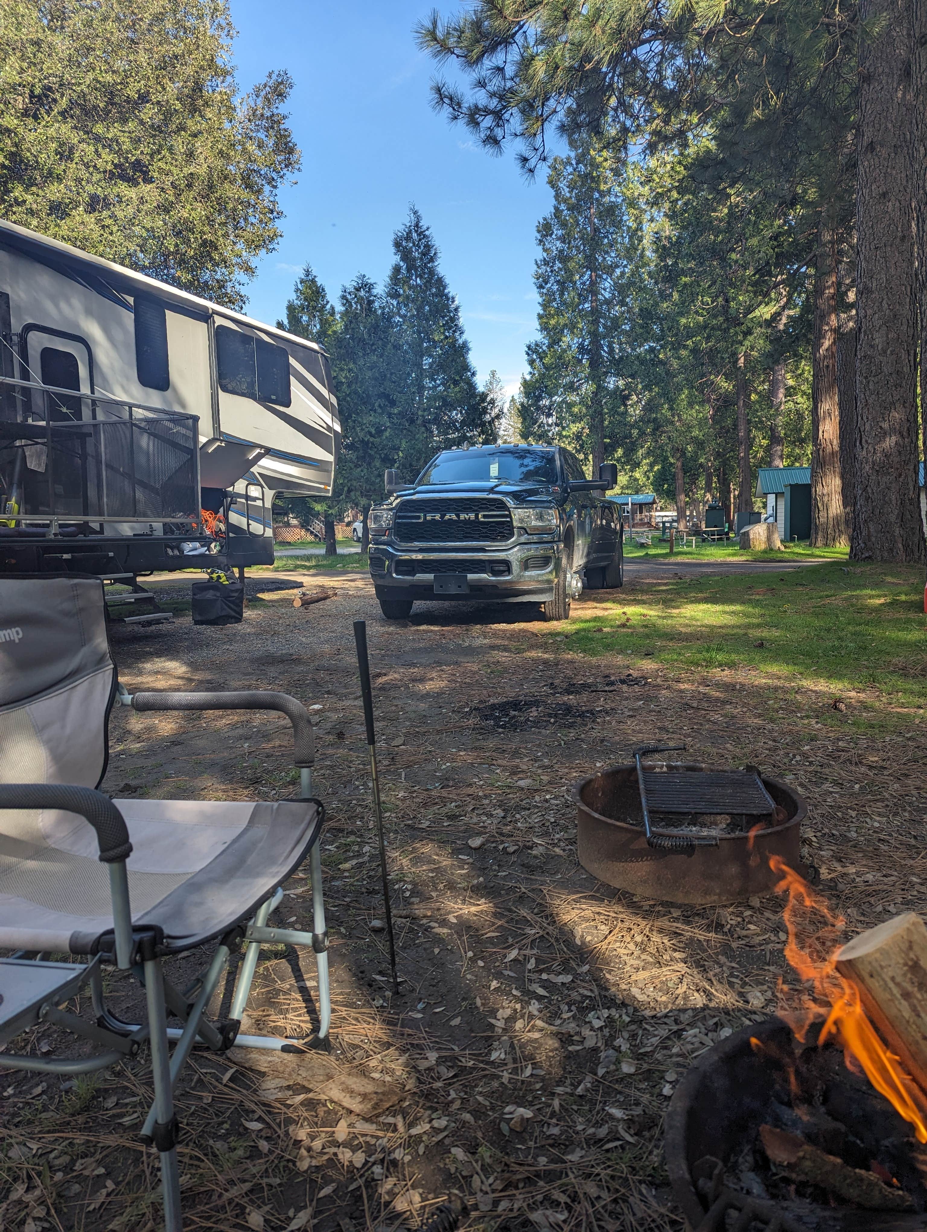 Tina M.'s photo of rv camping at Thousand Trails Yosemite Lakes near Lee Vining, CA