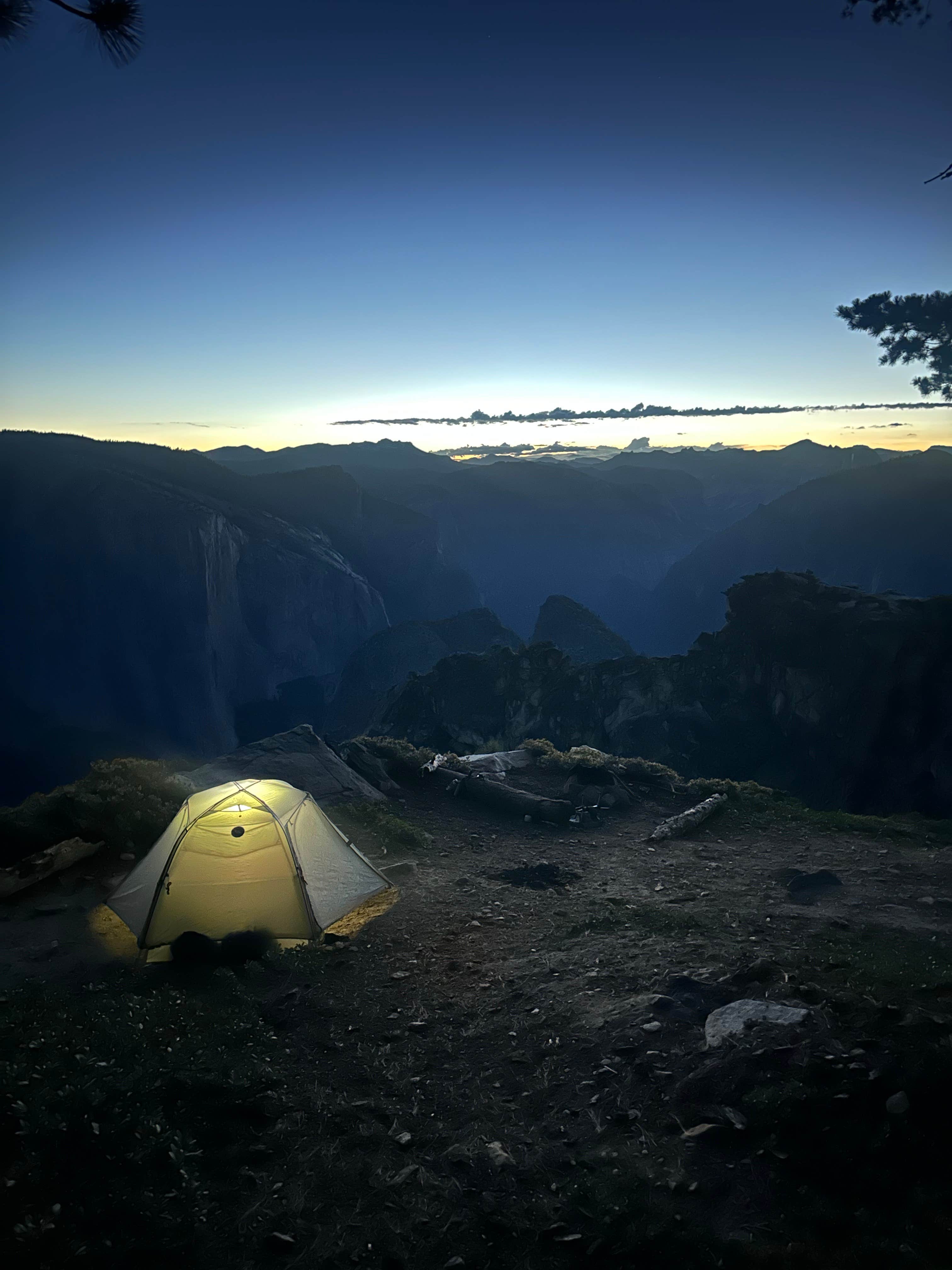 Camper submitted image from Dewey Point Backcountry Site — Yosemite National Park - 4