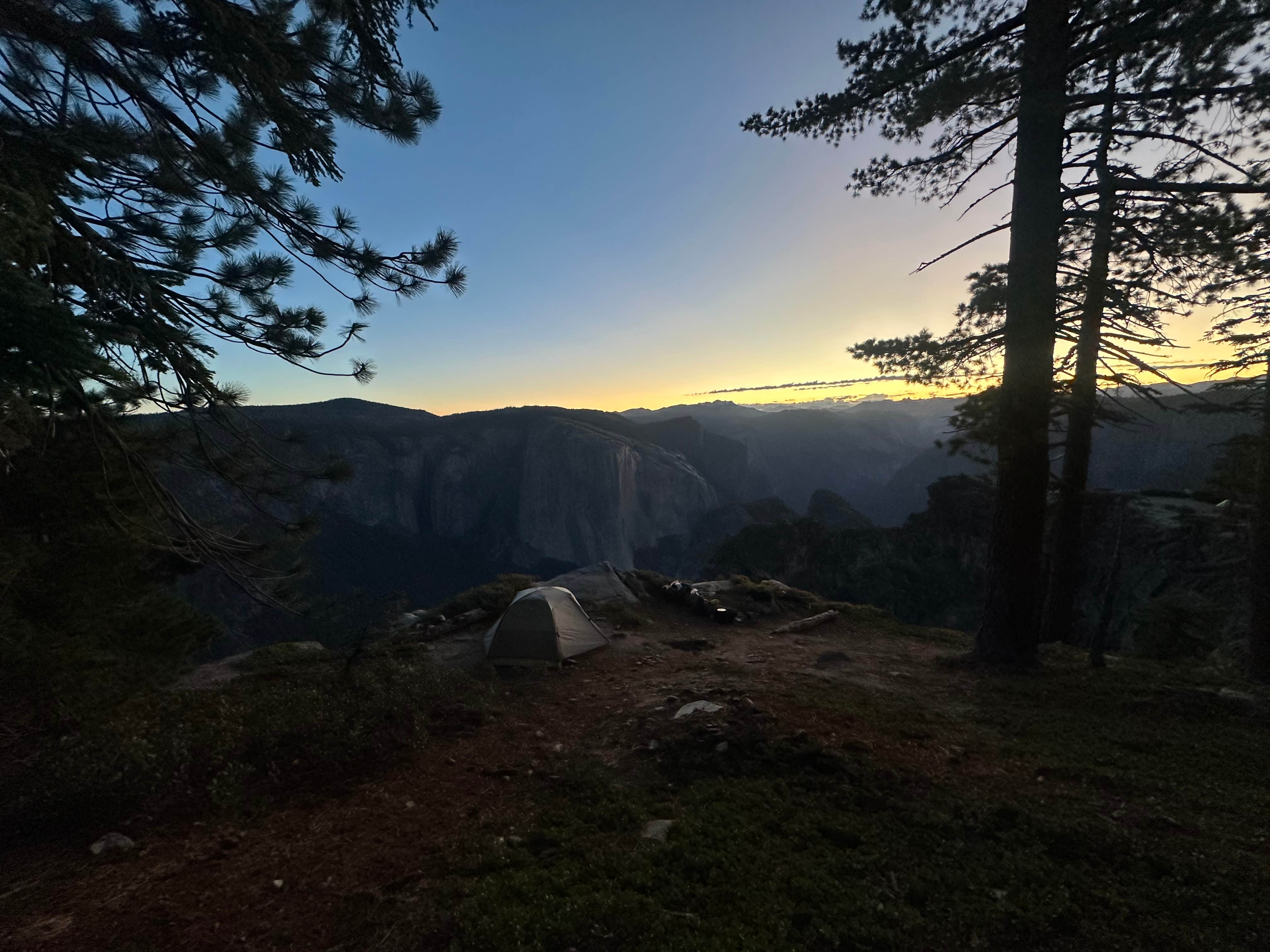 Camper submitted image from Dewey Point Backcountry Site — Yosemite National Park - 1