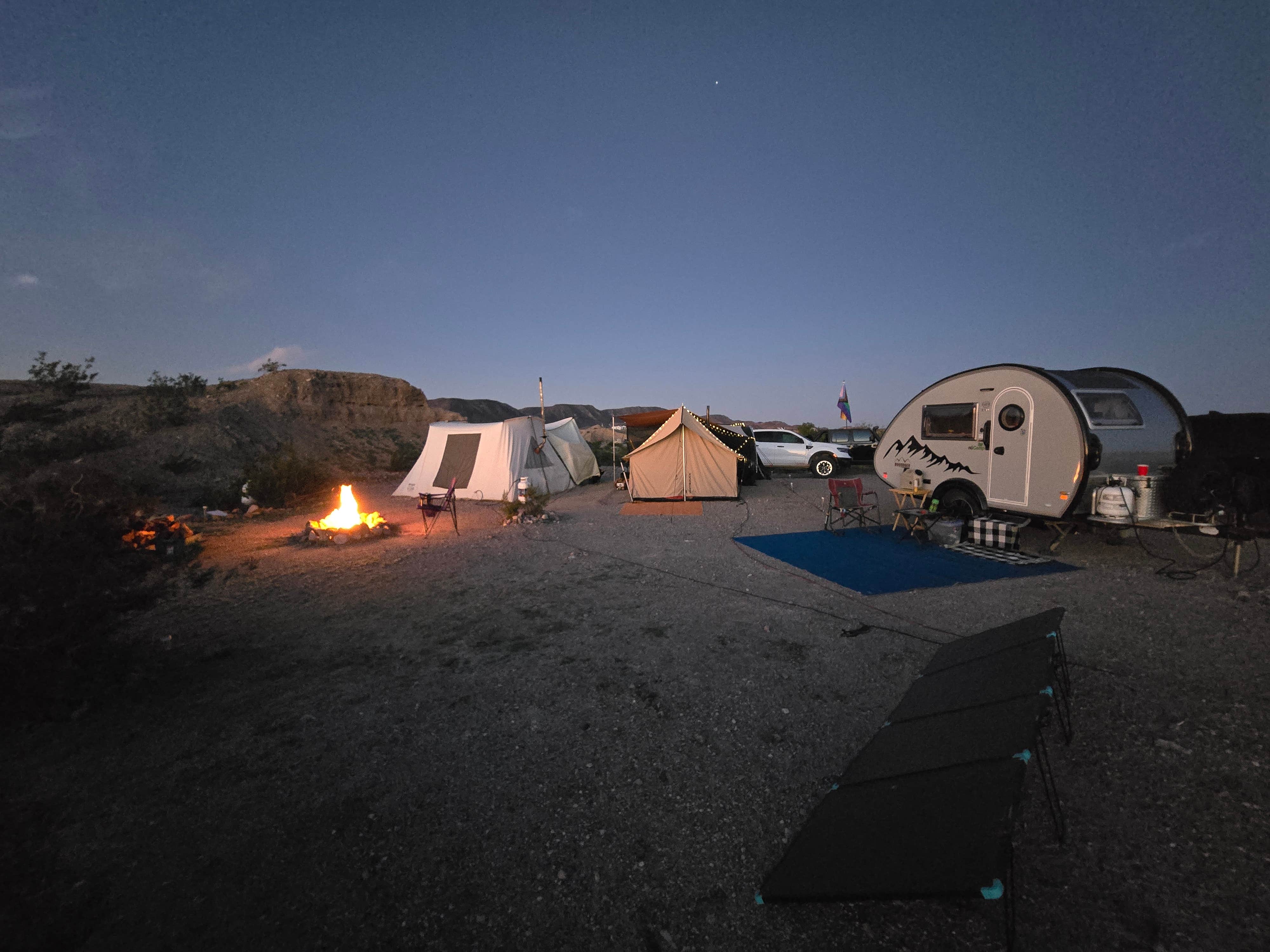 Steve M.'s photo of a dispersed camping area at Yuma LTVA near Yuma, AZ