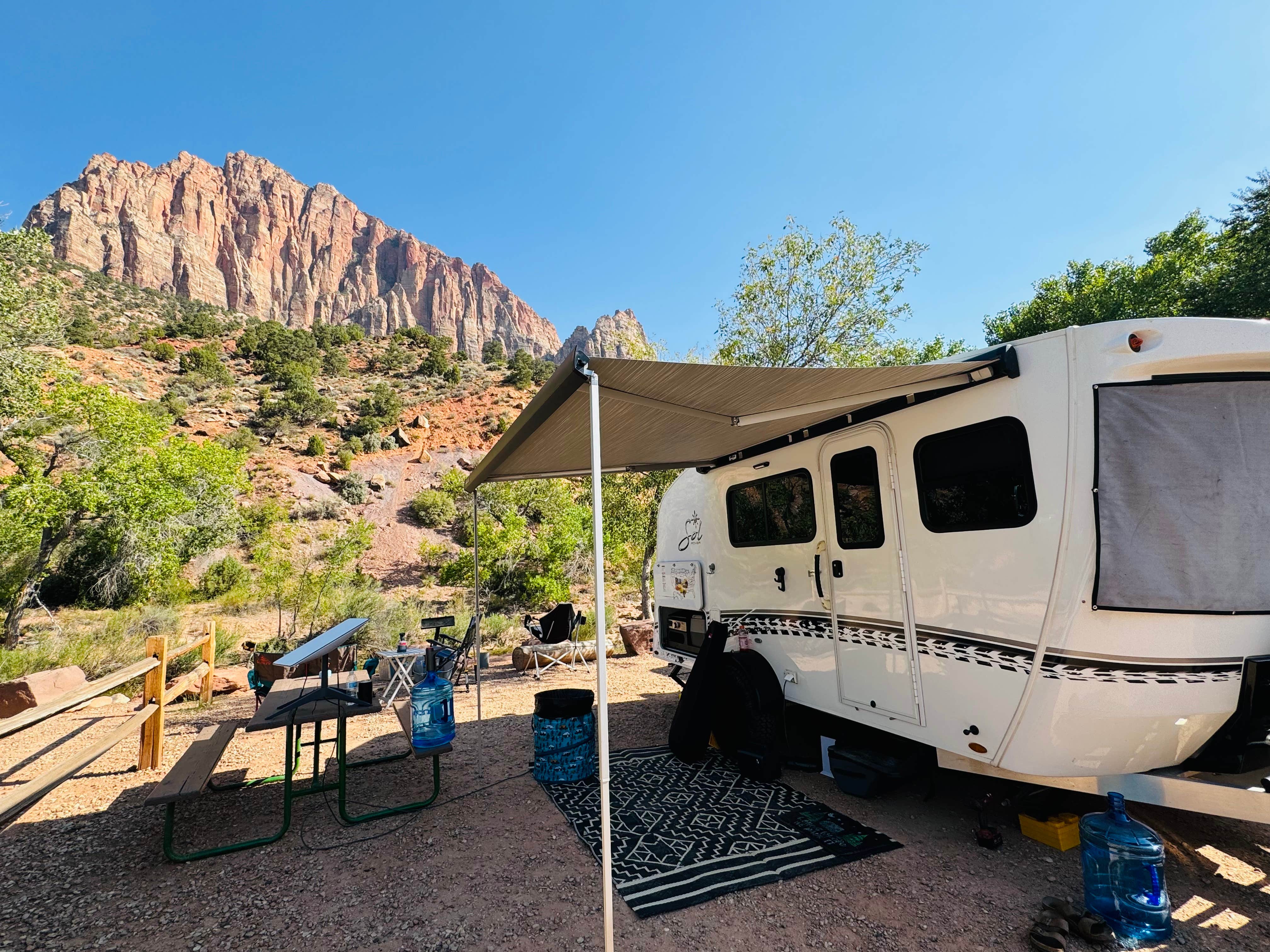 Jennifer O.'s photo at Zion Canyon Campground near Rockville, UT